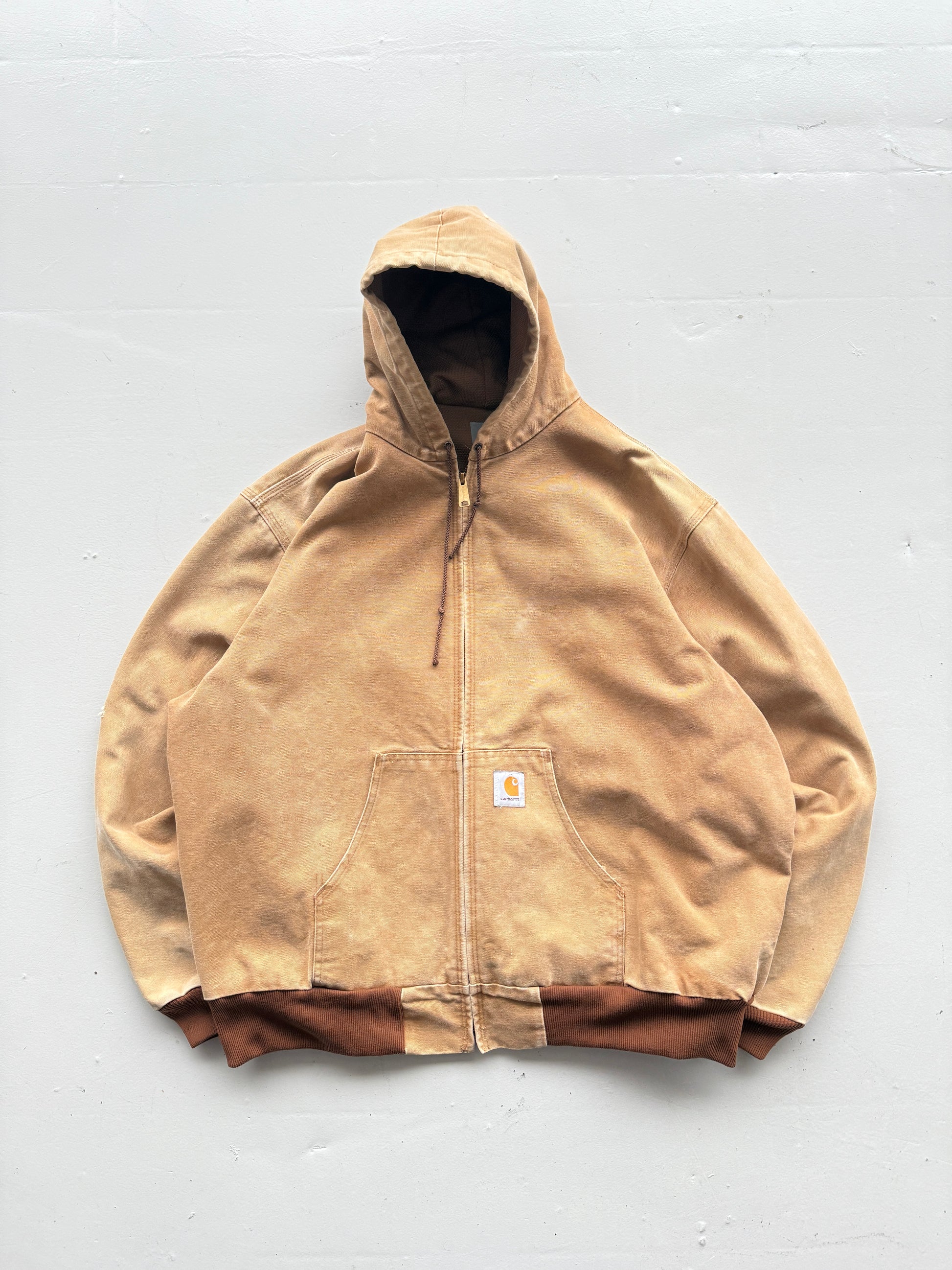 Tan Carhartt 90's Vintage Canvas Active Jacket - 3XL