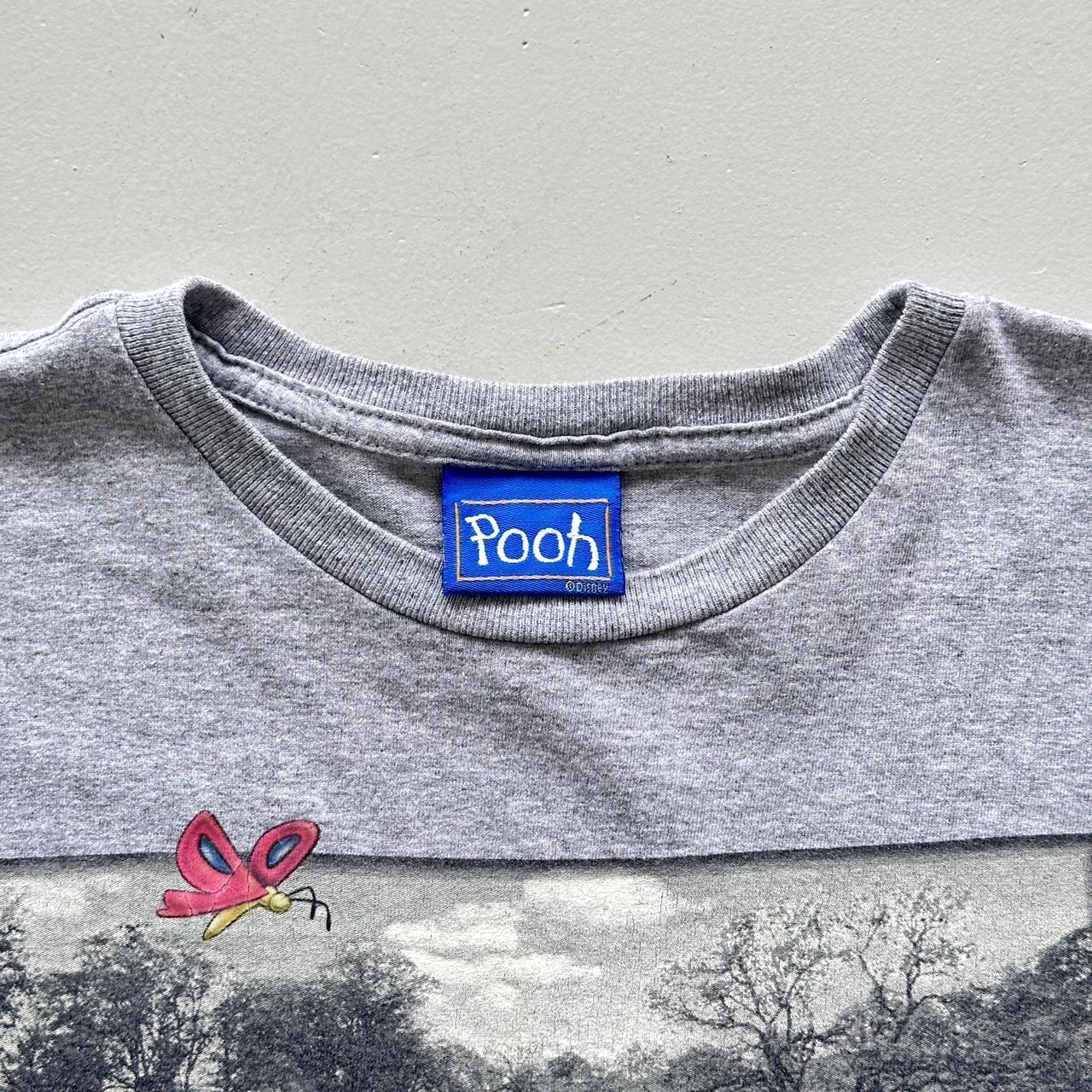 Grey Winnie The Pooh Disney Vintage T-shirt - Large