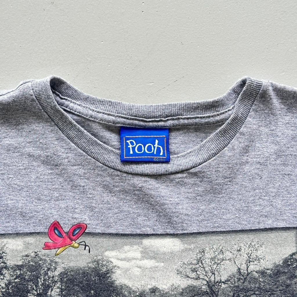 Grey Winnie The Pooh Disney Vintage T-shirt - Large