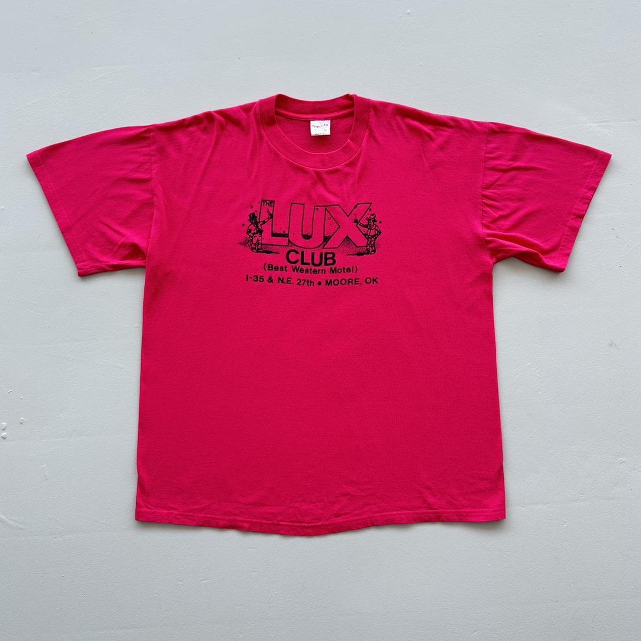 Pink The Lux Club Vintage 90s T-shirt - XL