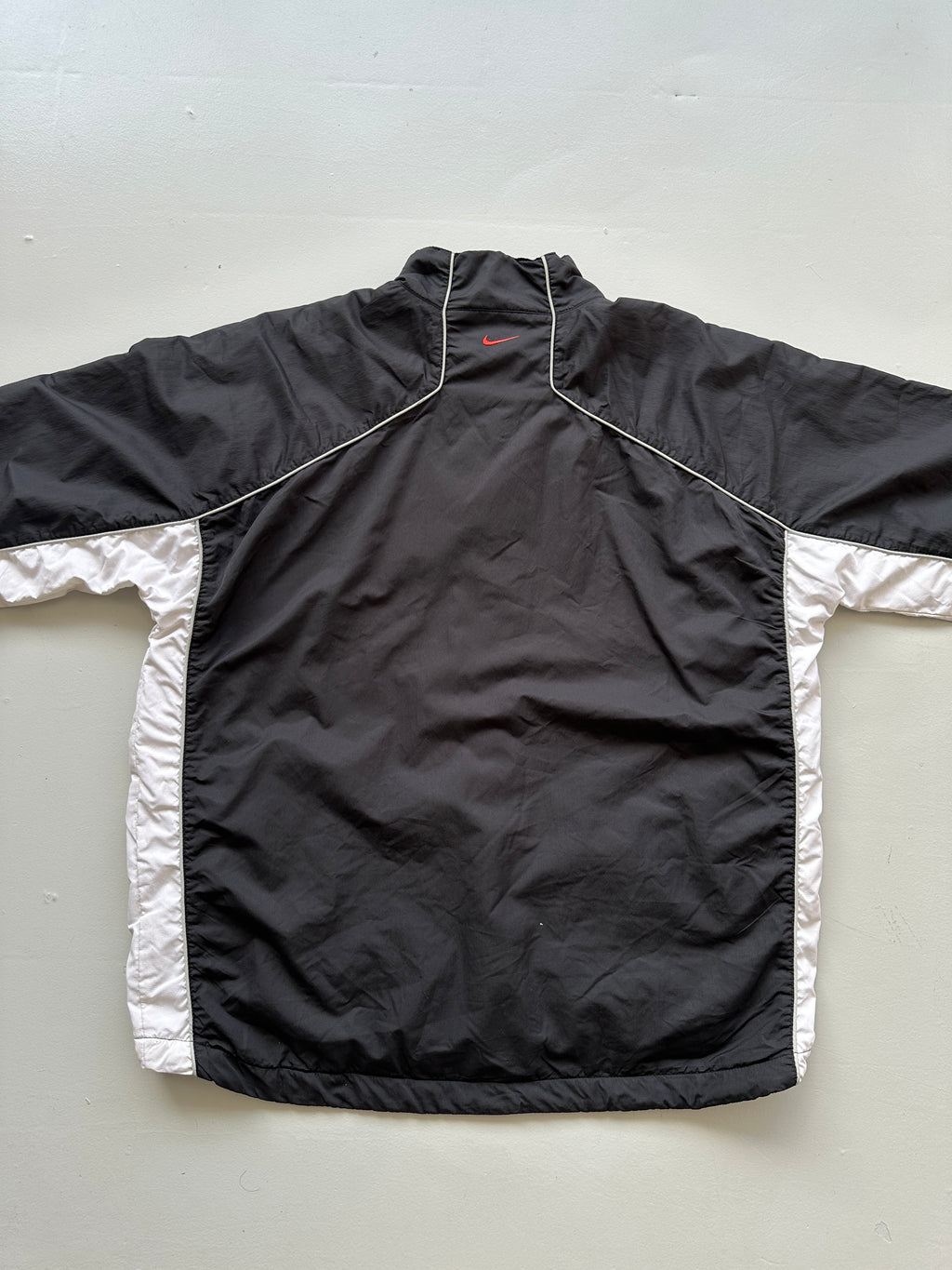 Black Nike Air TN Y2K Vintage Track Jacket - 2XL
