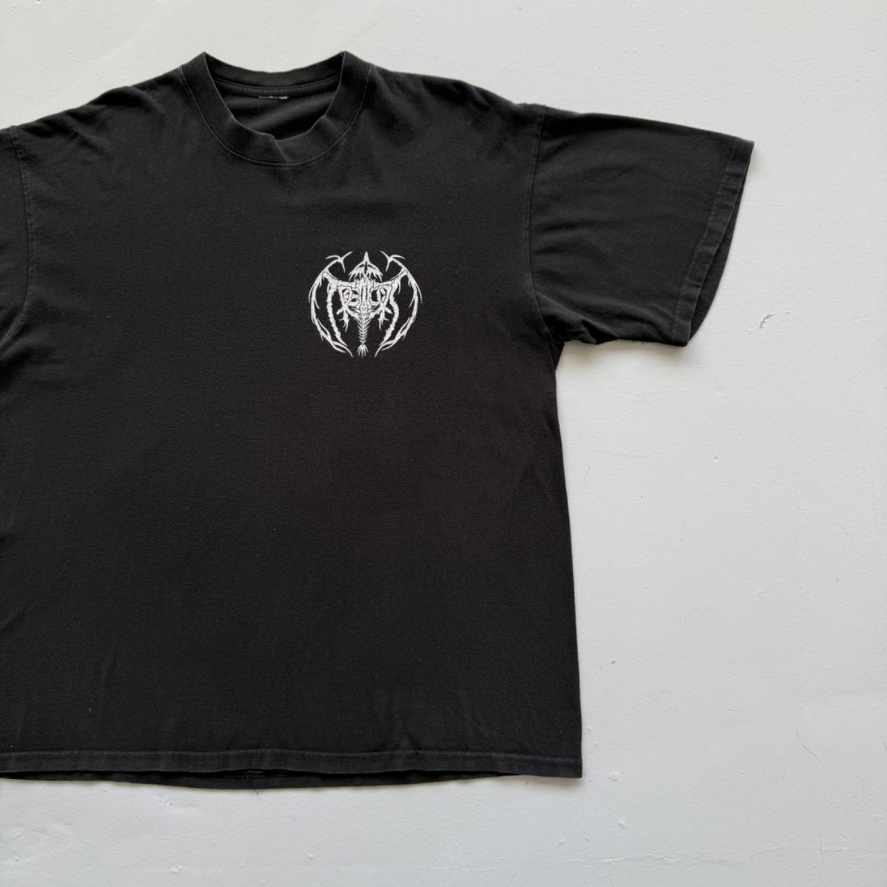 Black Metal Band 90s Vintage Graphic T-Shirt - Large