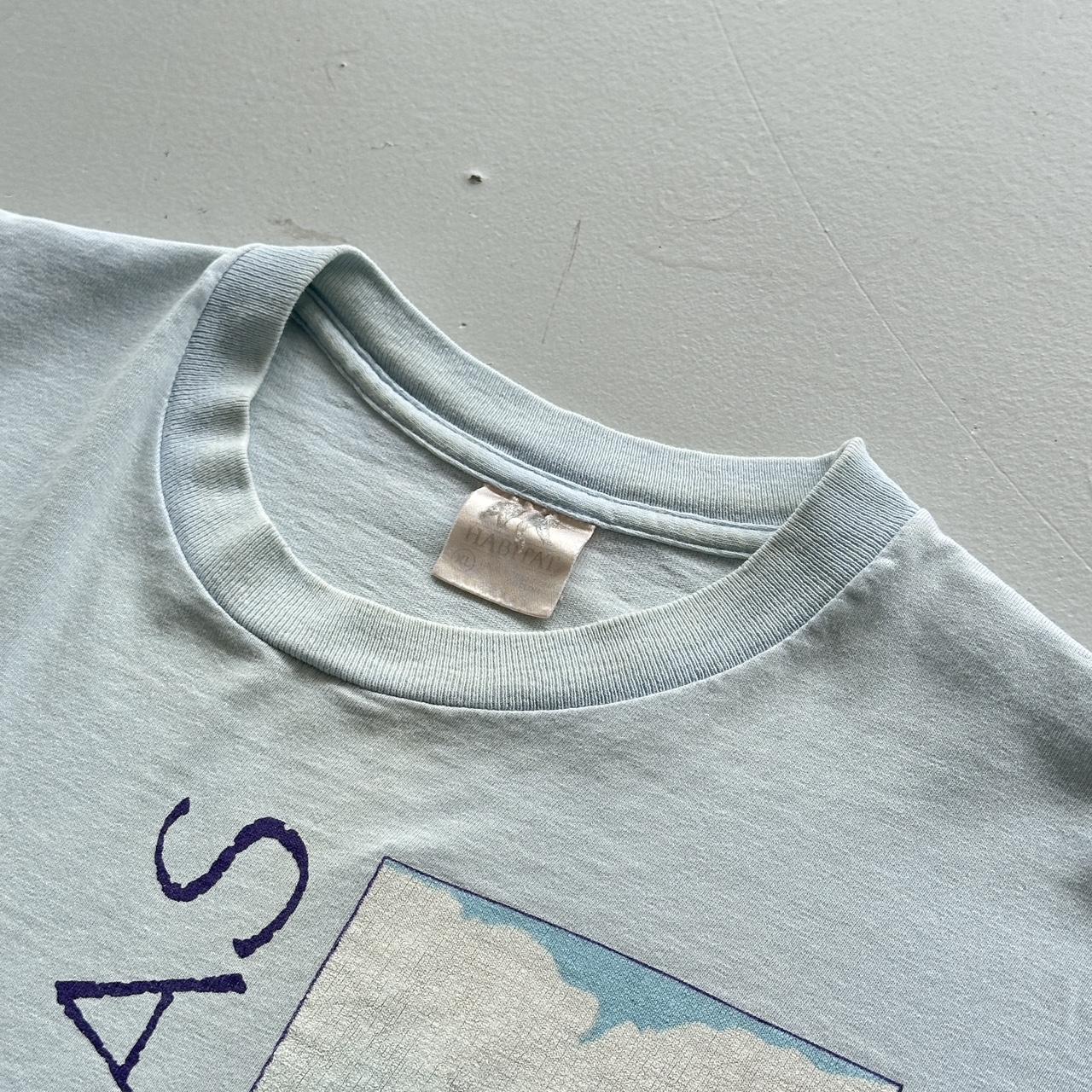 Pale Blue Arkansas Tourist Vintage 90's T-shirt - Large