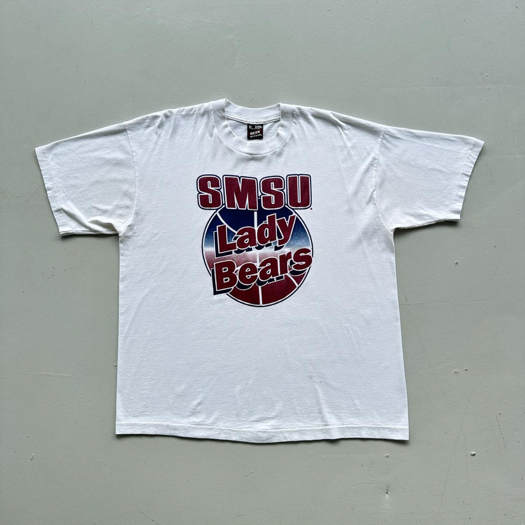 White Lady Bear Vintage 90's T-shirt - XL