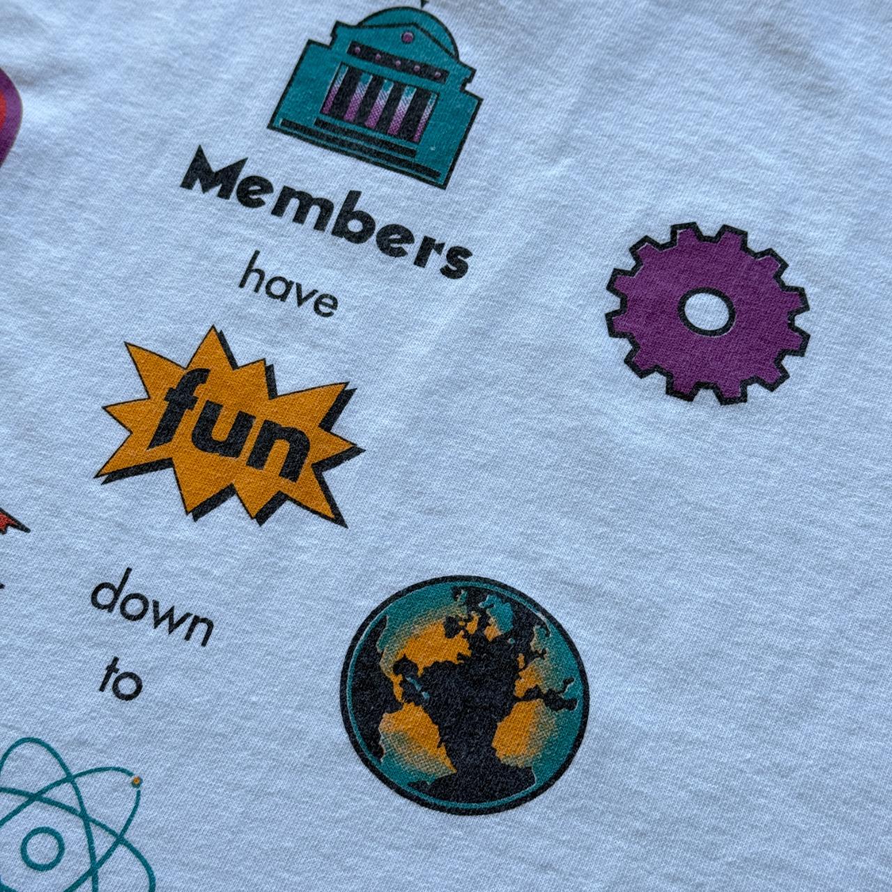 White Museum of Science and Industry Chicago Vintage 90s Tour T-shirt - XL