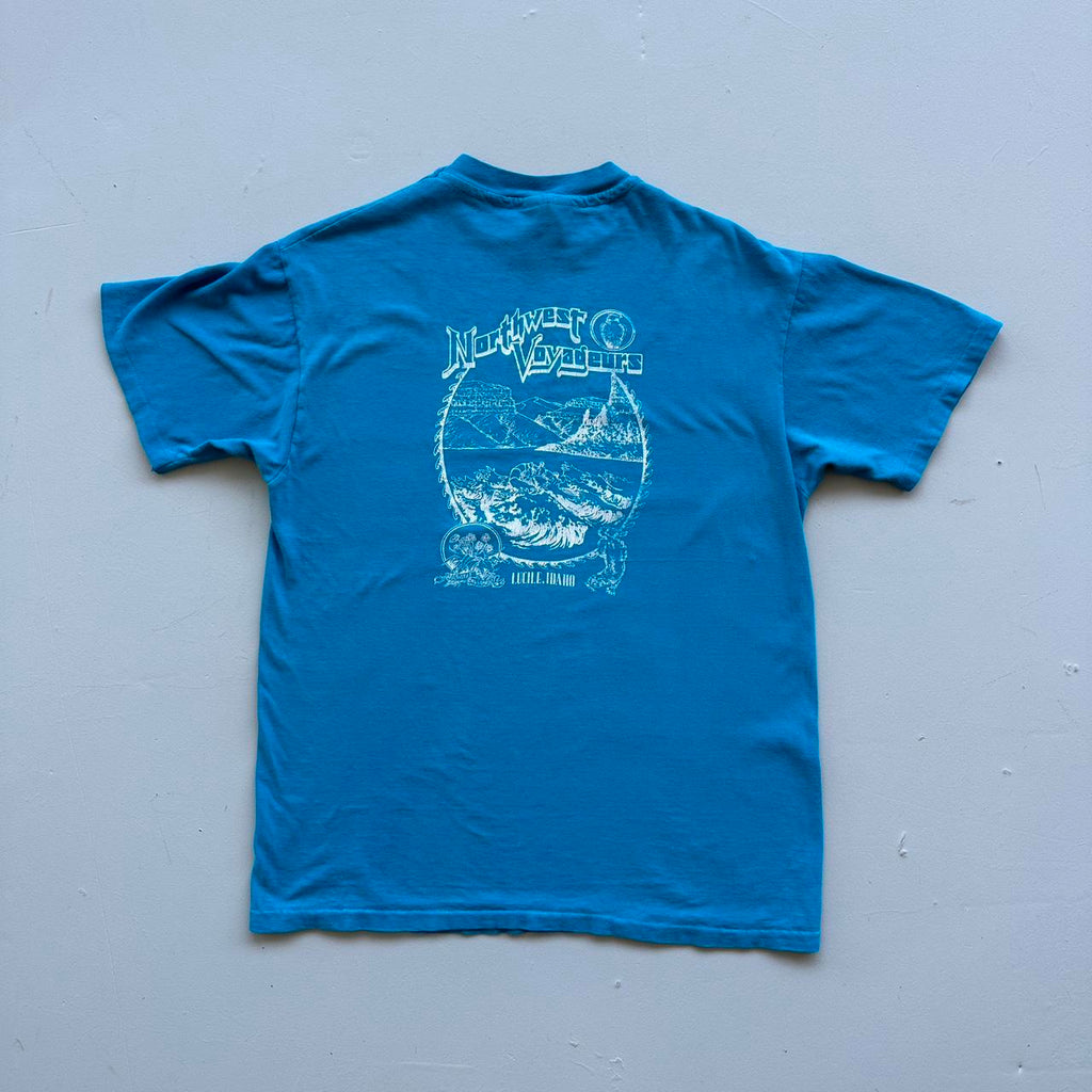 Northwest Voyager Blue 90s Vintage T-shirt - Small