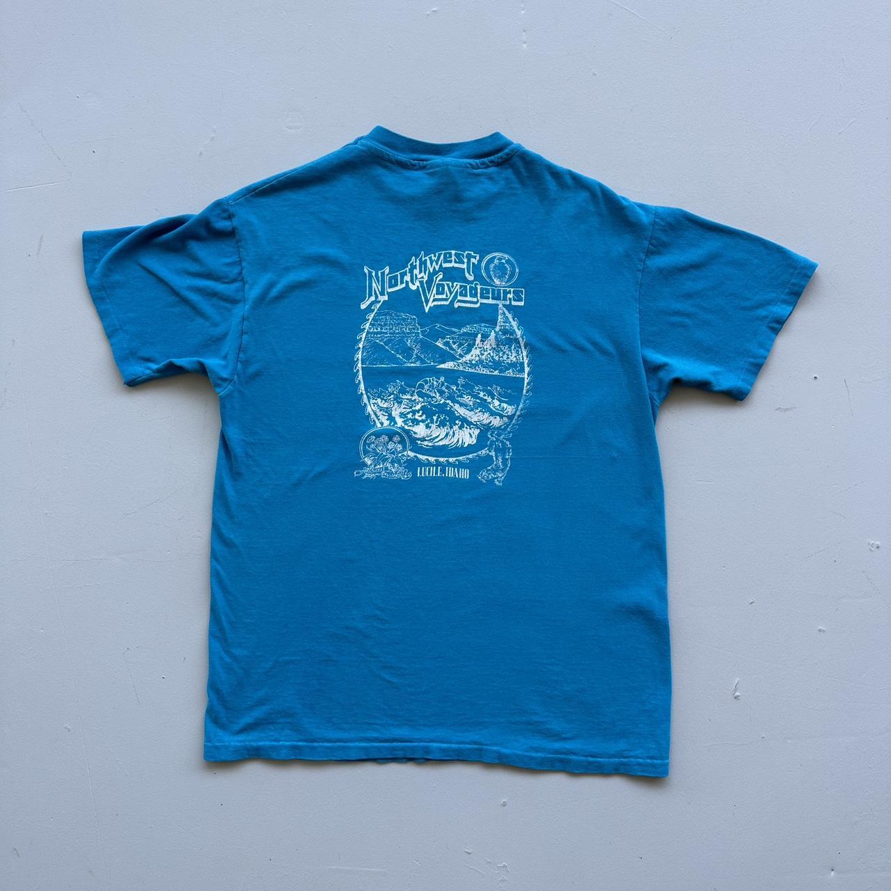 Northwest Voyager Blue 90s Vintage T-shirt - Small