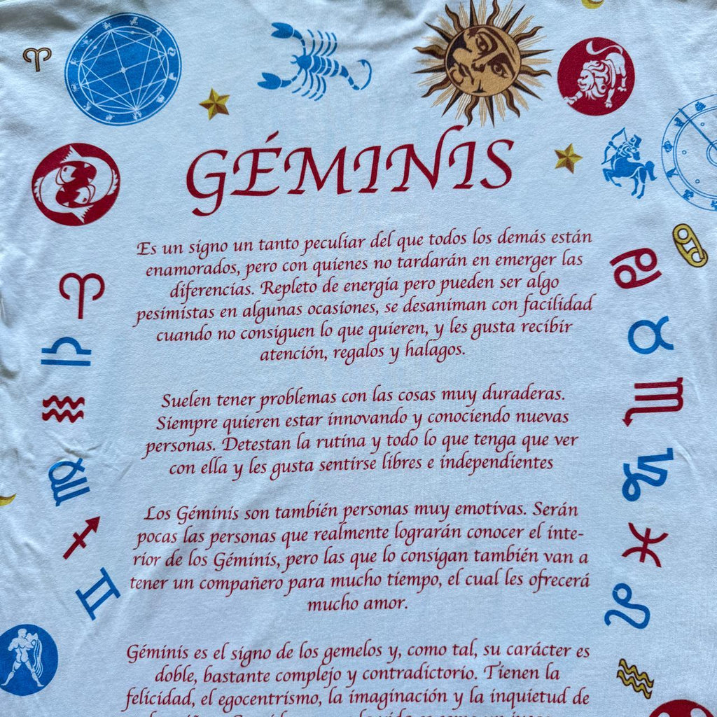 White As If Clothing Gemini AOP T-shirt - Large