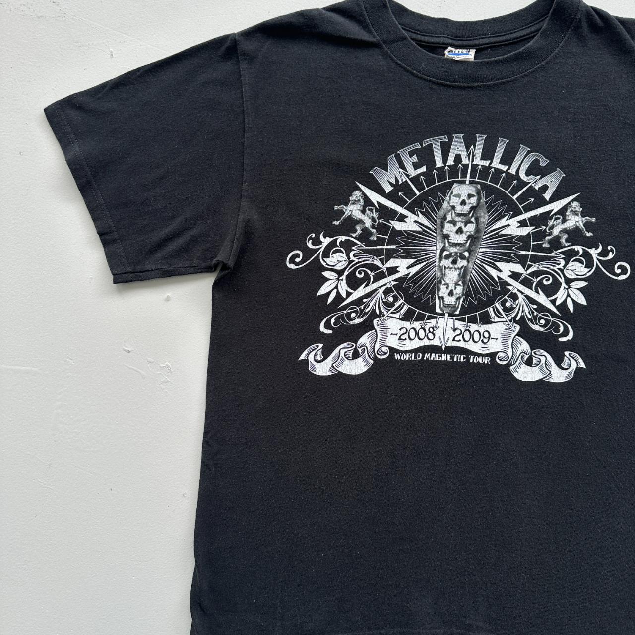 Black Metallica 2008/09 T-shirt - Medium