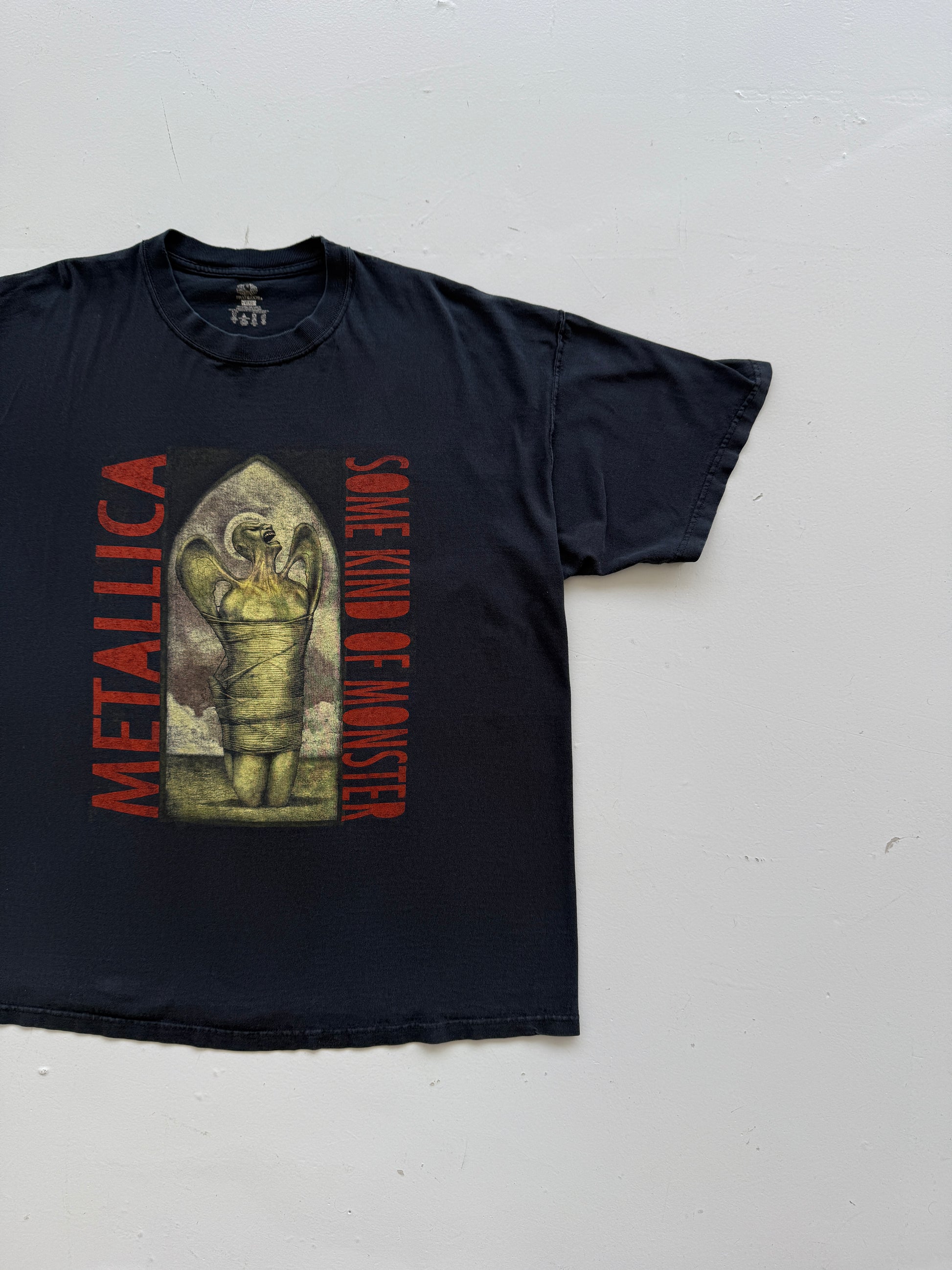 Black Metallica 00's Vintage Graphic Band T-Shirt - XL