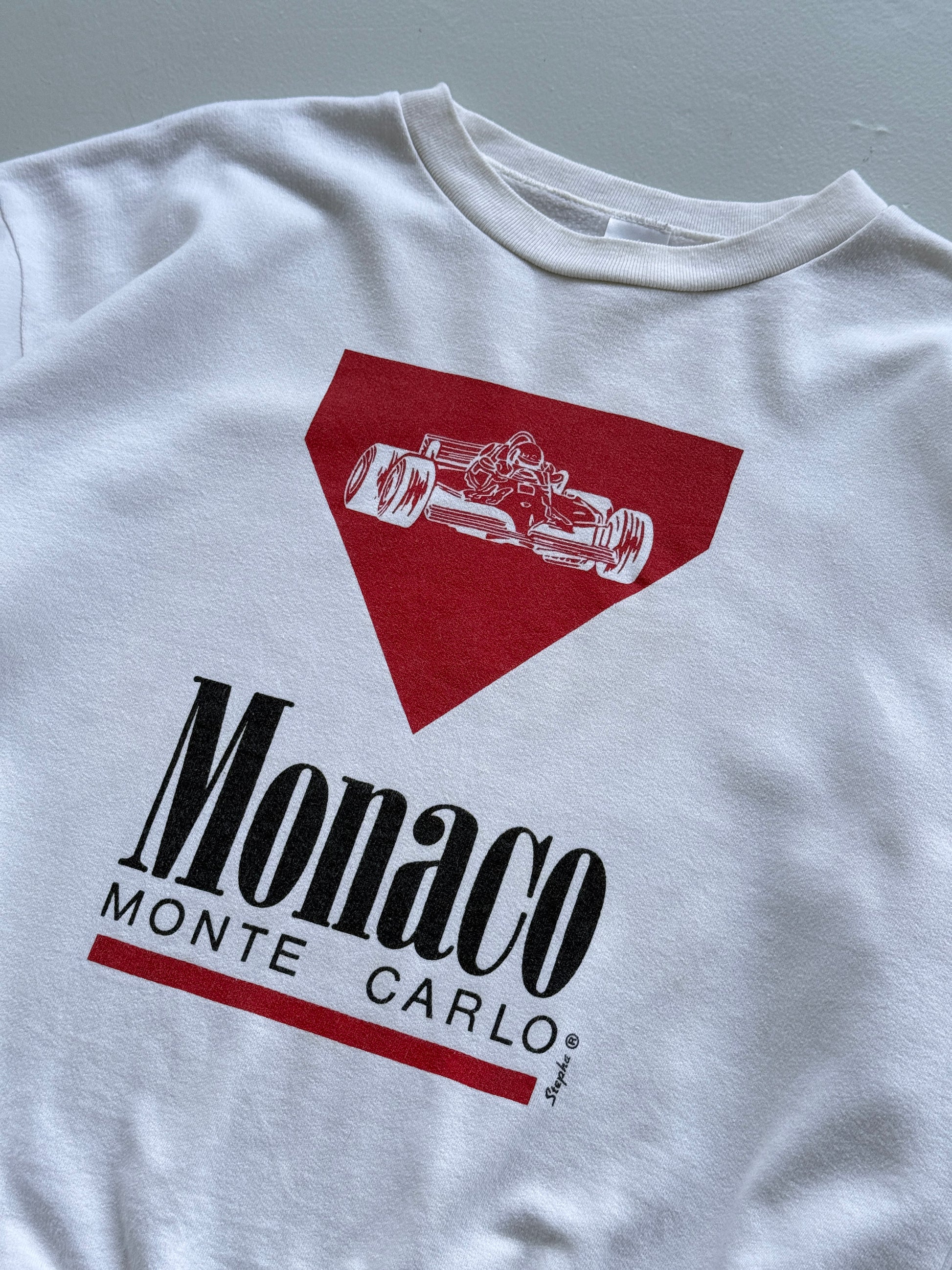 Monaco Monte Carlo F1 Racing 90's Vintage Sweatshirt - Small