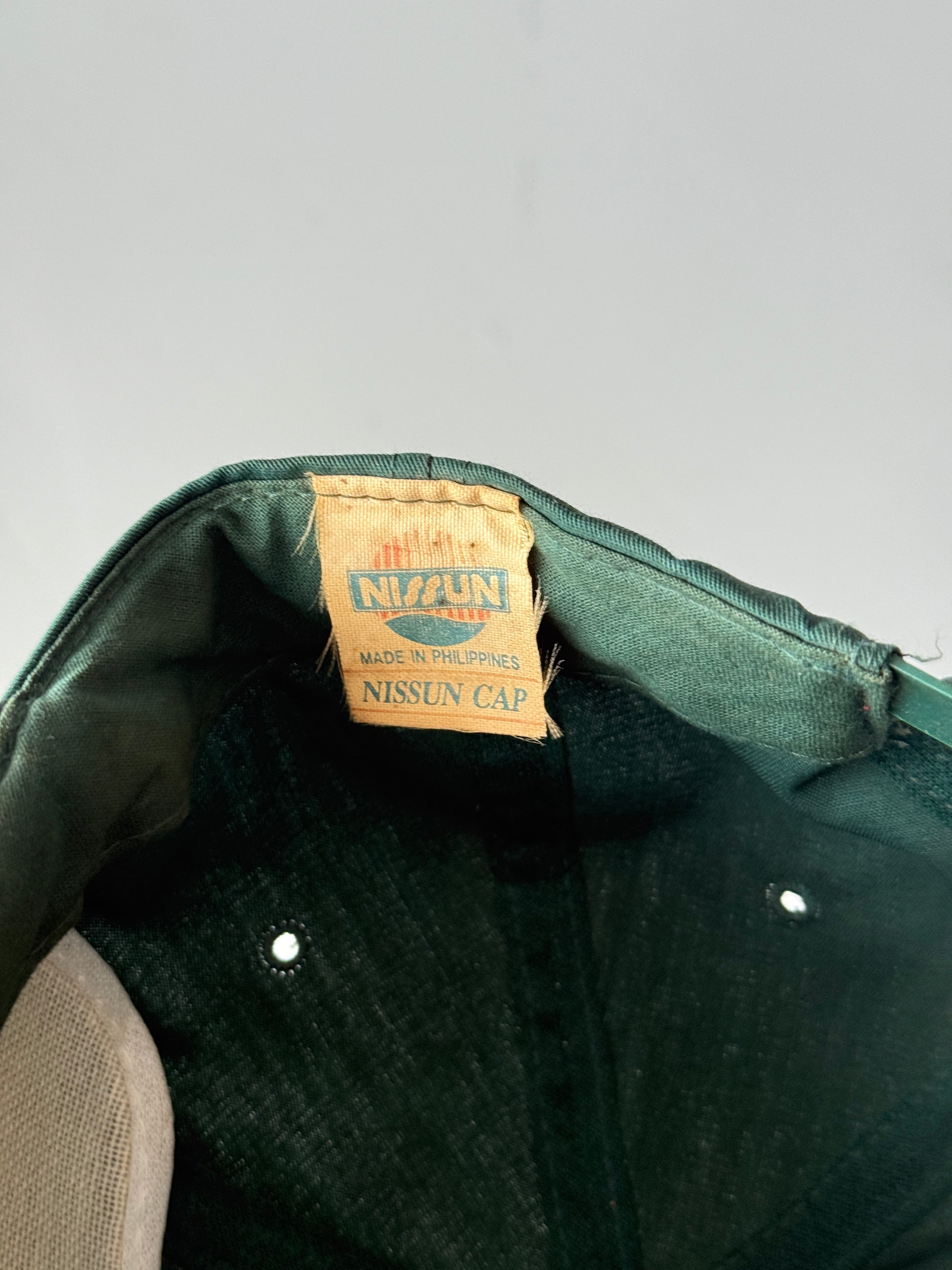 Green Woodards Vintage Cotton SnapBack Trucker Cap