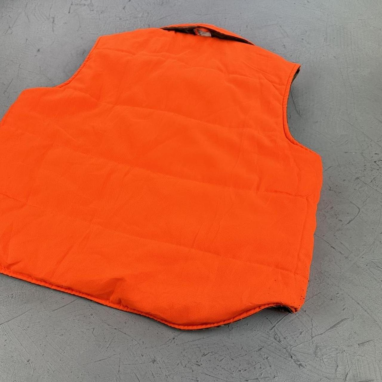 Real Tree Bark Reversible Canvas Hunting Vest - Large