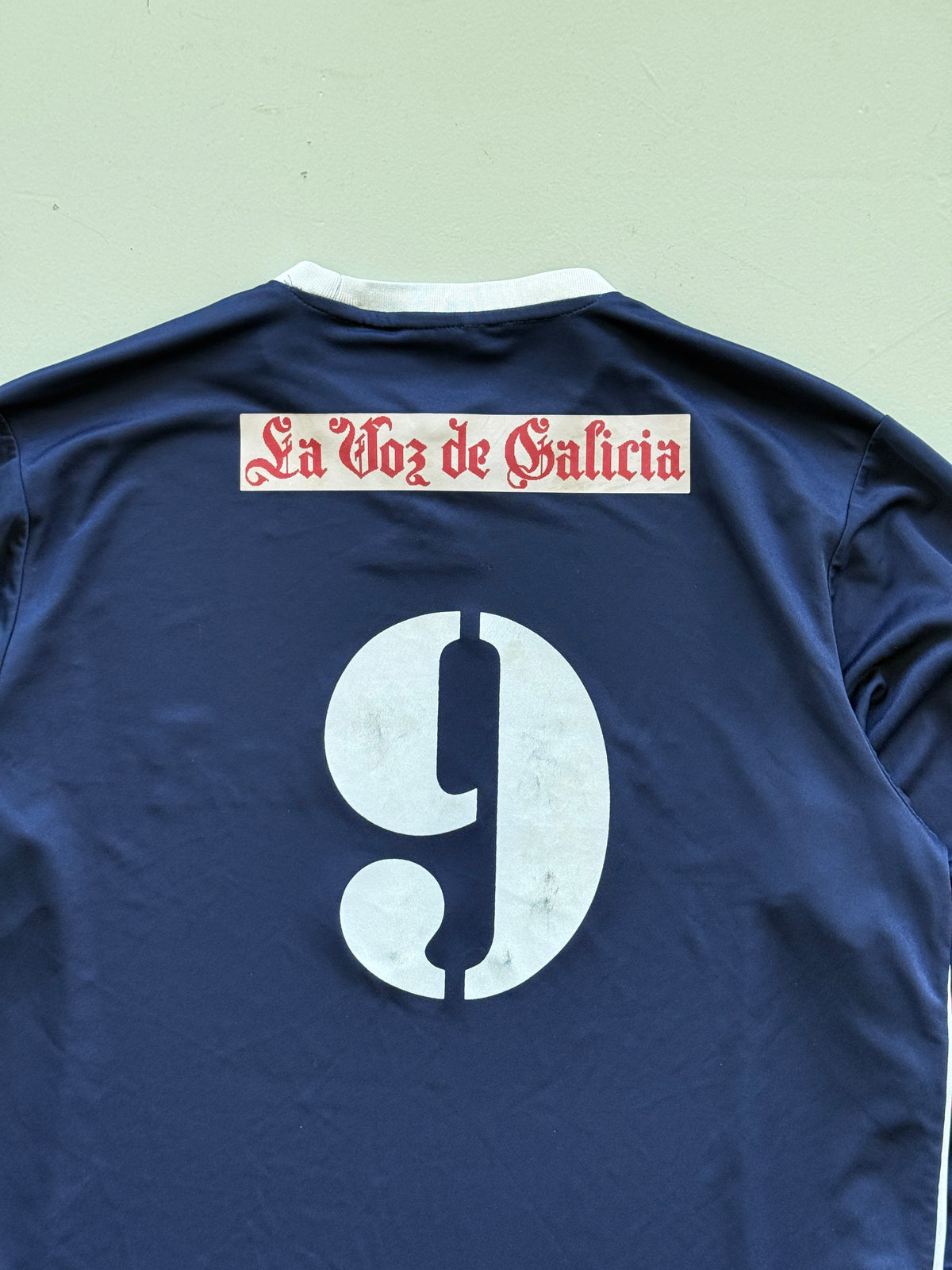 Adidas PlayStation 2 La Voz de Galicia Y2K Football Shirt #9 - Medium