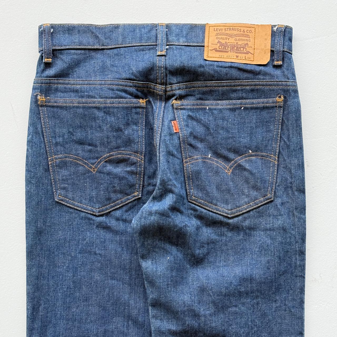 Blue Levi's Orange Tab Denim 80's Vintage Jeans - 30” x 33”
