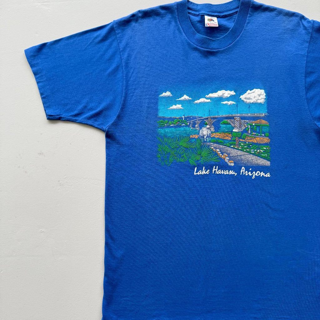 Blue Arizona Tourist Vintage 90s T-shirt - Medium