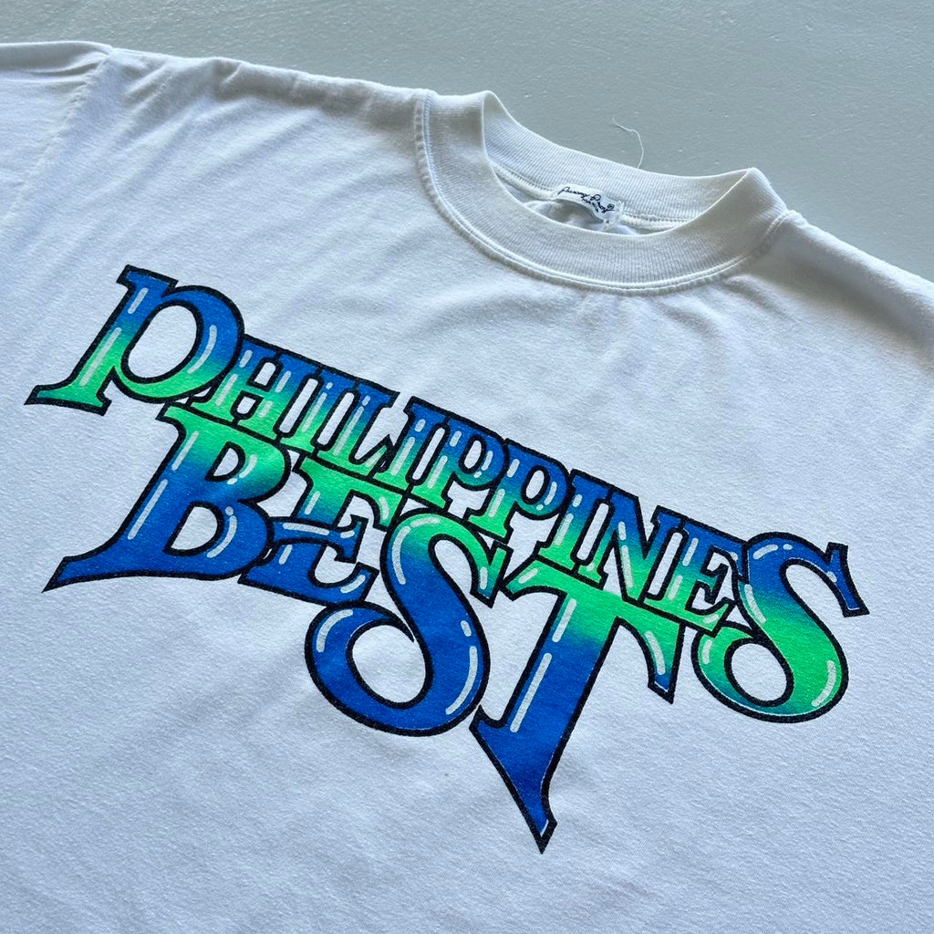 White Philippines Best Vintage 90’s T-shirt - Boxy Large