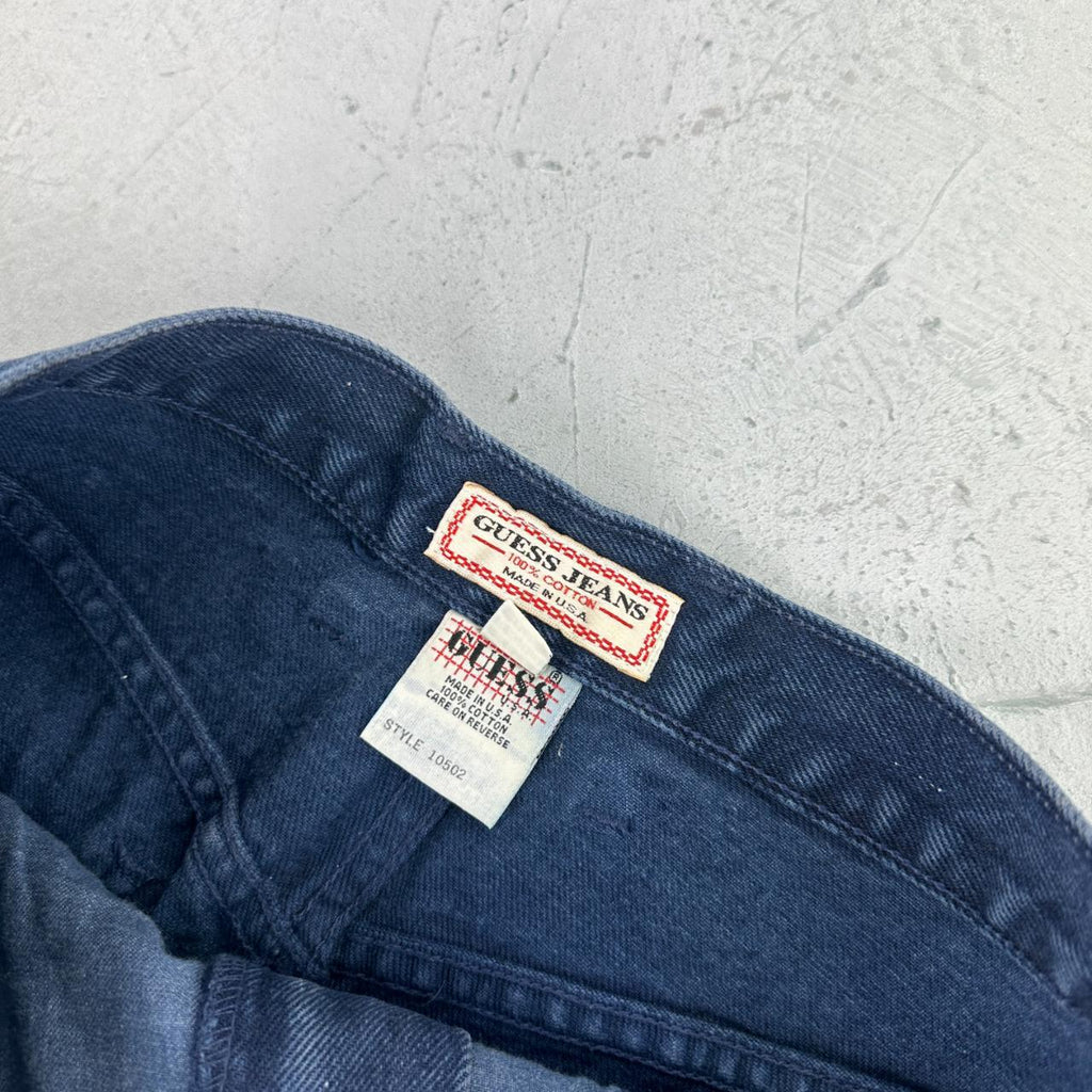 Guess Denim Over-dyed Vintage Skirt - W29 L18 Small