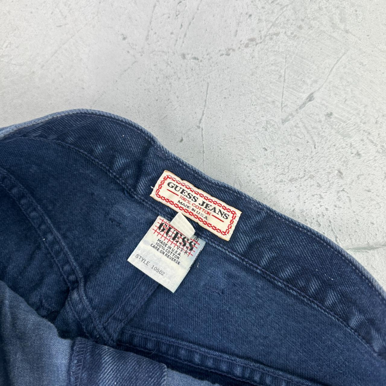 Guess Denim Over-dyed Vintage Skirt - W29 L18 Small