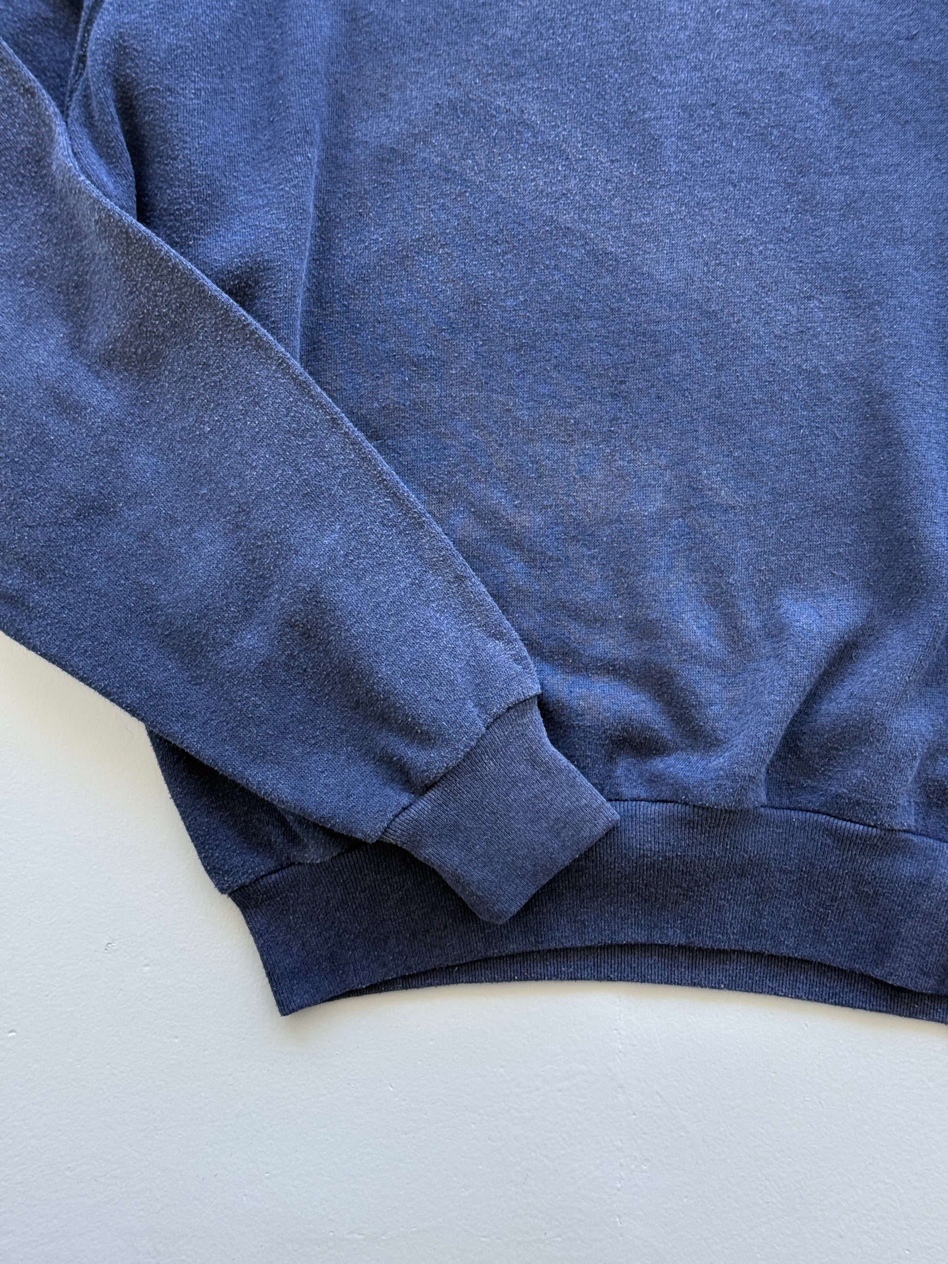 Navy Blue Cadbury Wispa 90's Vintage Graphic Sweatshirt Jumper - Medium