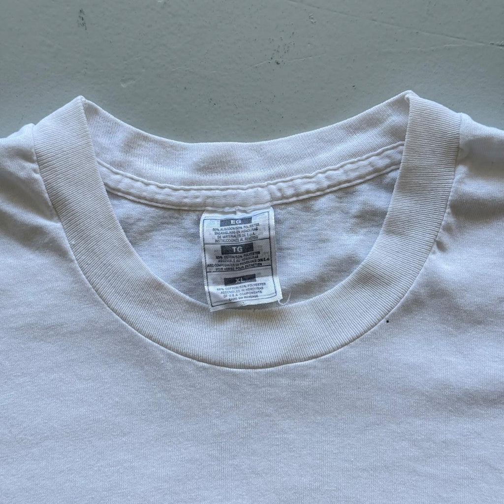 White Venice Beach California Vintage 90s T-shirt - XL