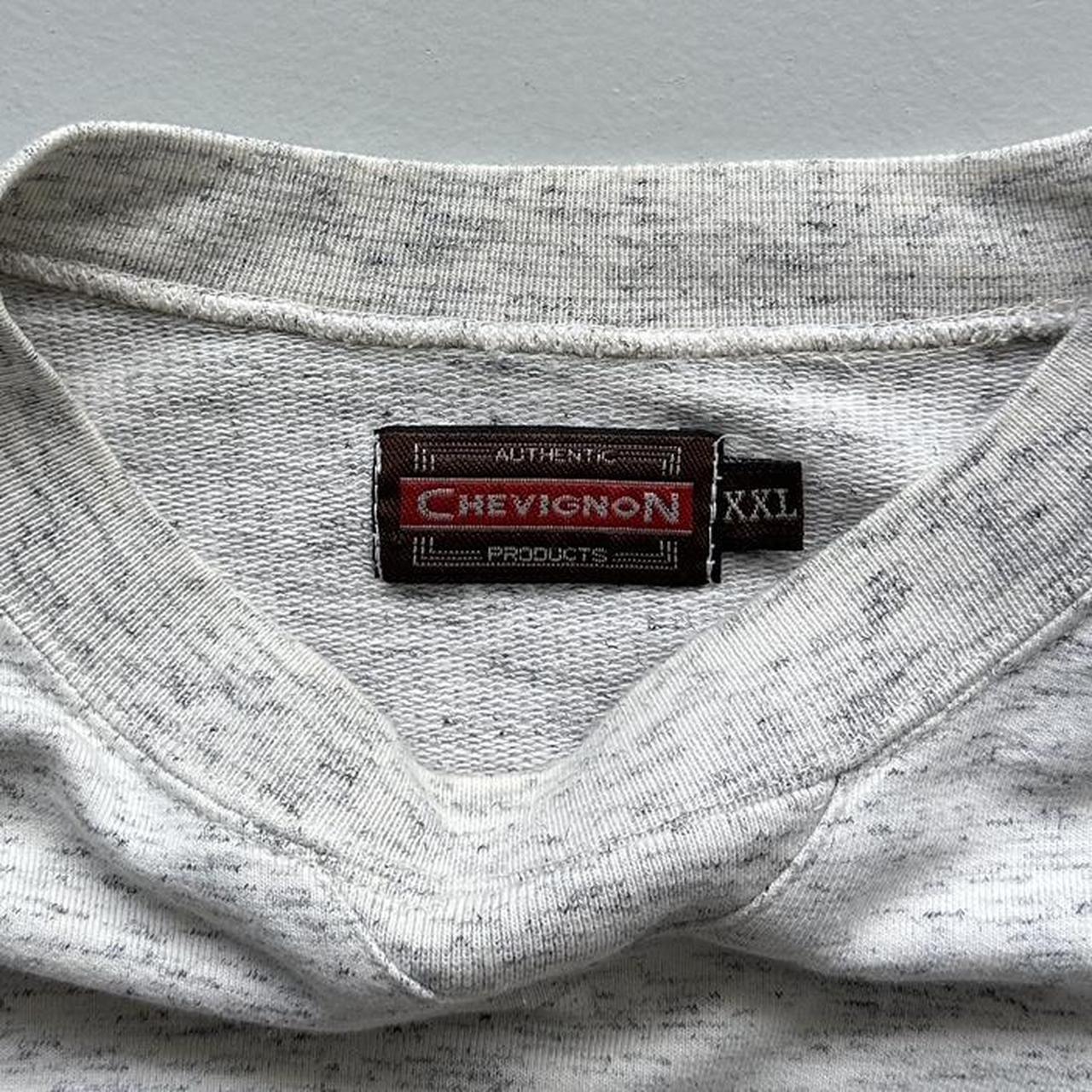 Grey Chevignon 90’s Vintage Graphic Sweatshirt - XL