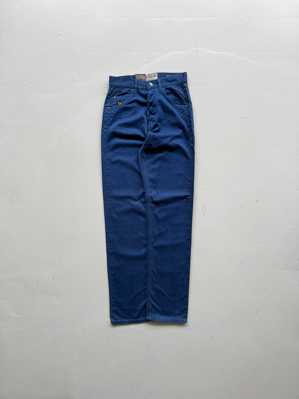 Blue Avirex Deadstock 00's Vintage High Waisted Jeans - W27 x L31.5