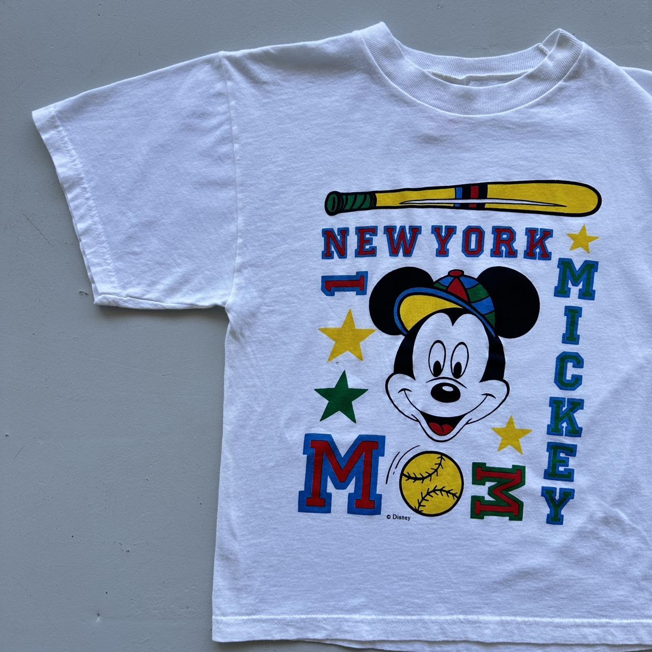 Mickey Mouse 90s Vintage Baby T-shirt - Size 8