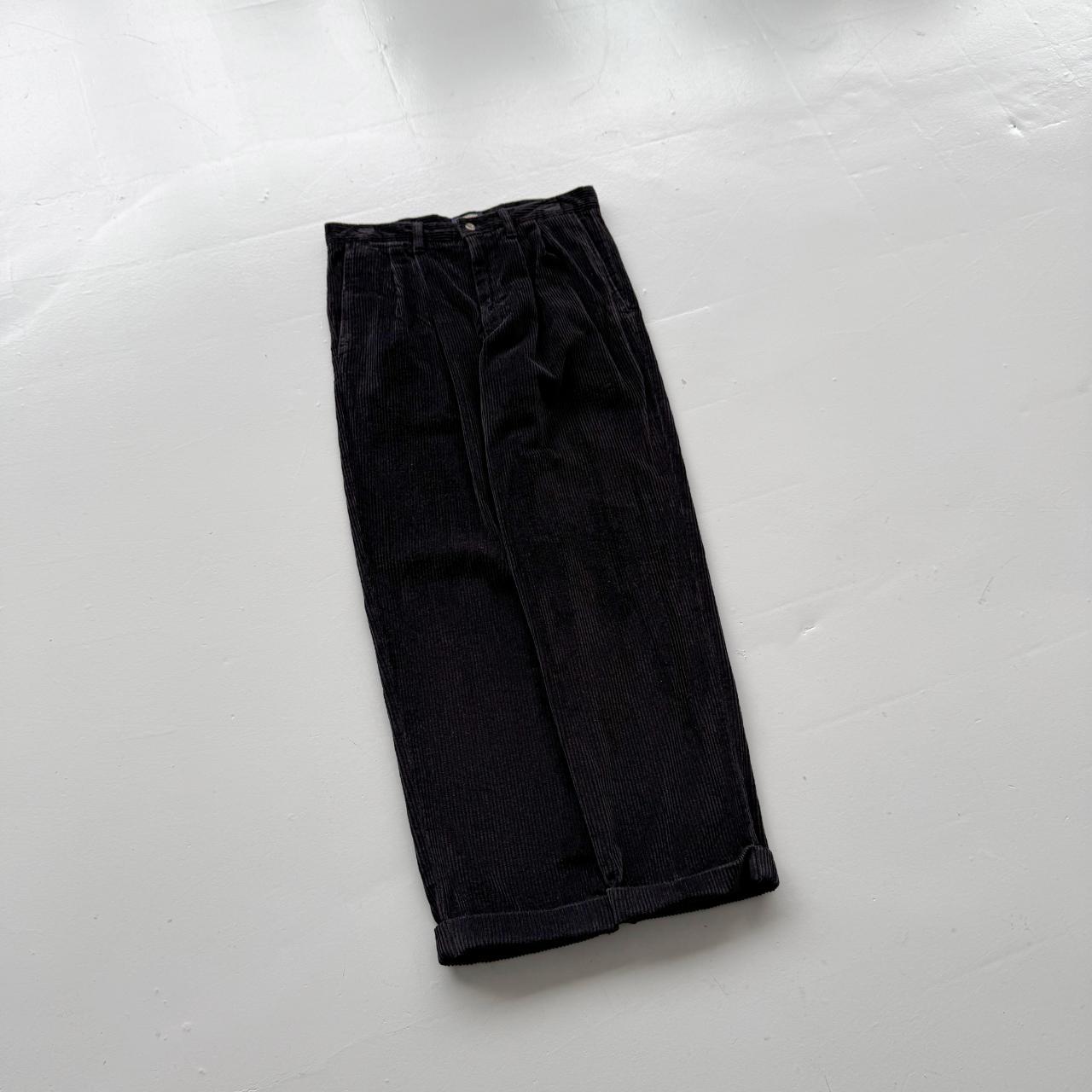 Black Corduroy Vintage 90s Dockers Chinos - 32” x 30”
