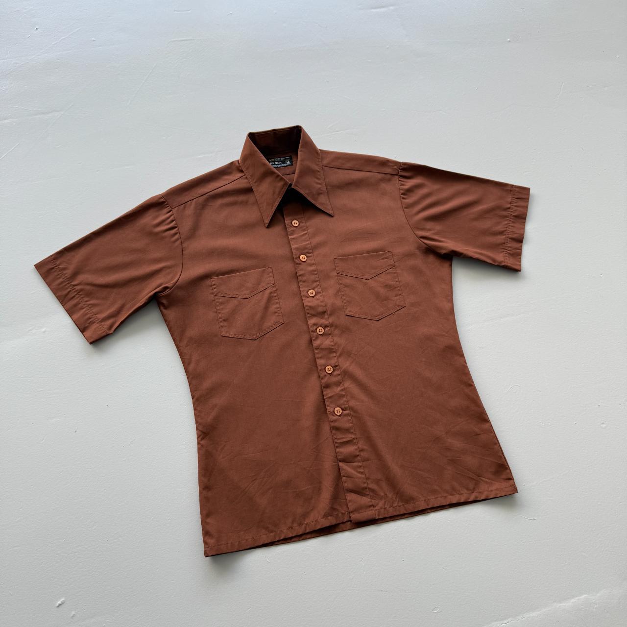 Brown Hepworth Vintage 70's Shirt - Medium