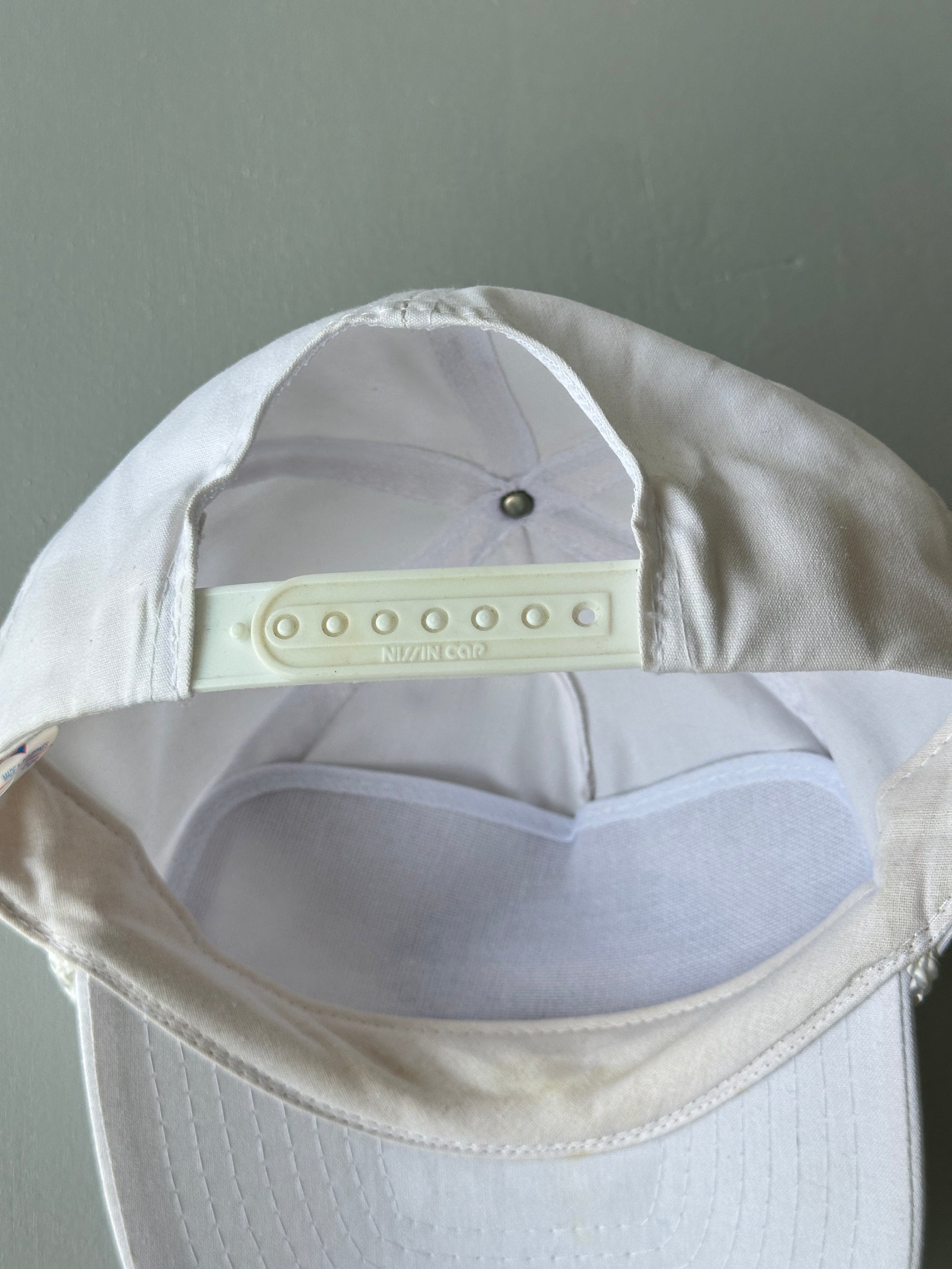 White Northlandz Railway 90's Vintage SnapBack Trucker Cap