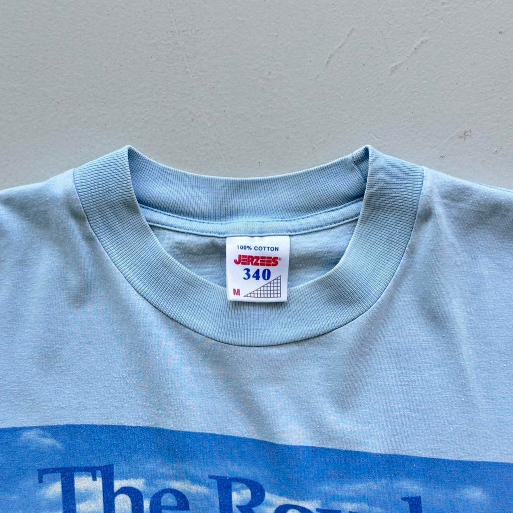 Light Blue The Royal Tournament Vintage 90's T-shirt - Large