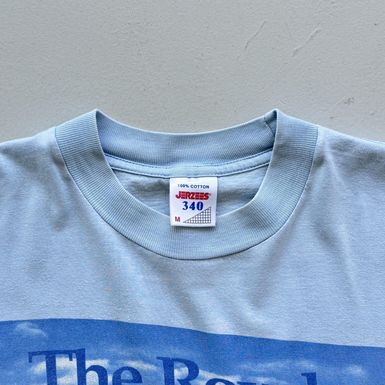 Light Blue The Royal Tournament Vintage 90's T-shirt - Large