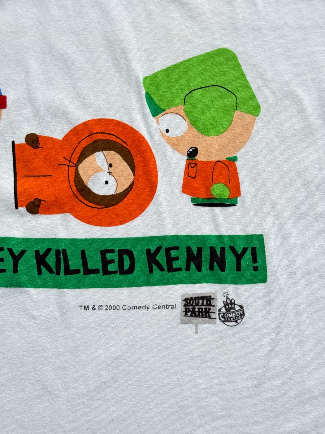 South Park 'Oh My God, They Killed Kenny!' Y2K Vintage Graphic T-Shirt - XL