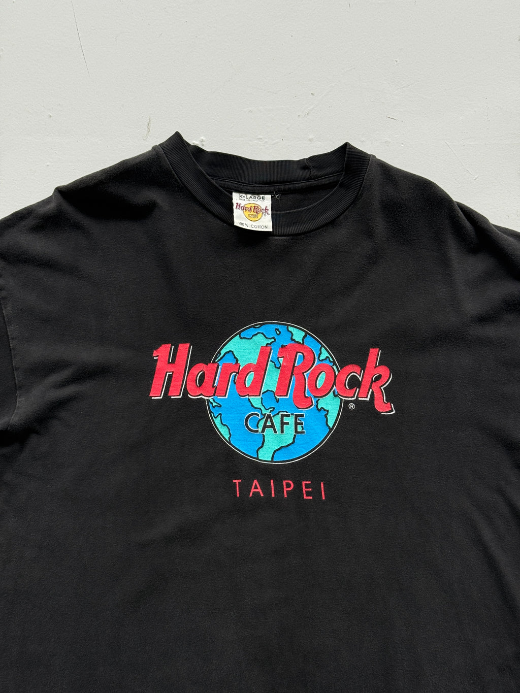 Black Hard Rock Cafe 90's Vintage Graphic T-Shirt - XL