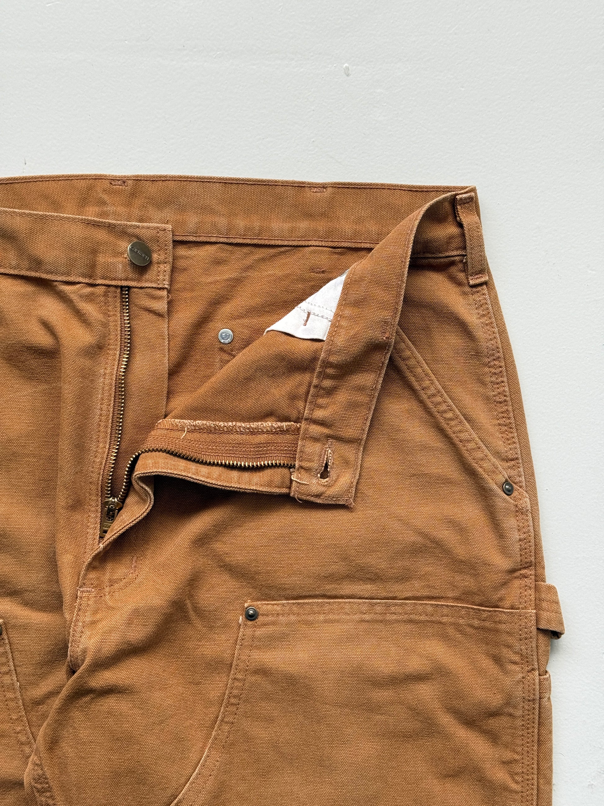 Carhartt Double Knee Duck Canvas 90's Vintage Carpenter Trousers - 36x30