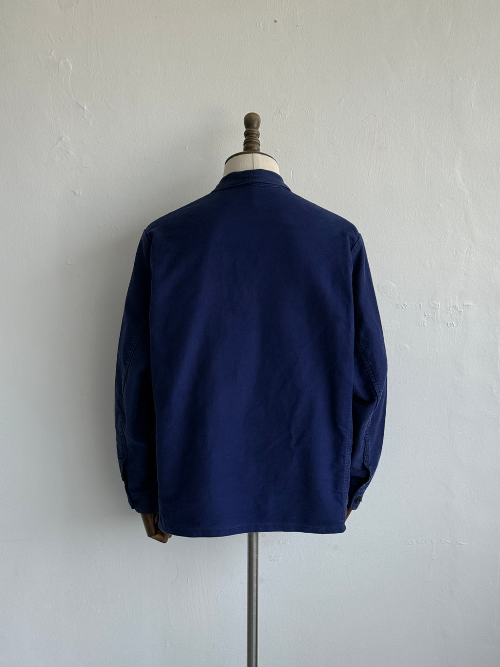 Blue French 90's Vintage Workwear Chore Jacket CH442 - Medium