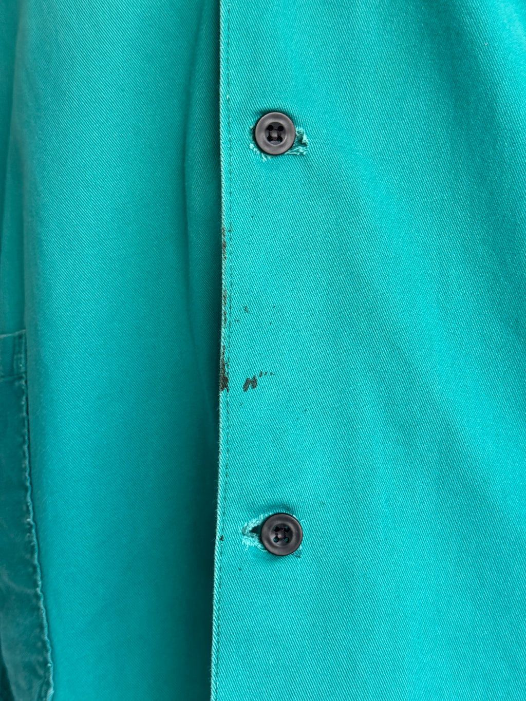 Turquoise 90's Vintage Workwear Chore Jacket CH495 - XL