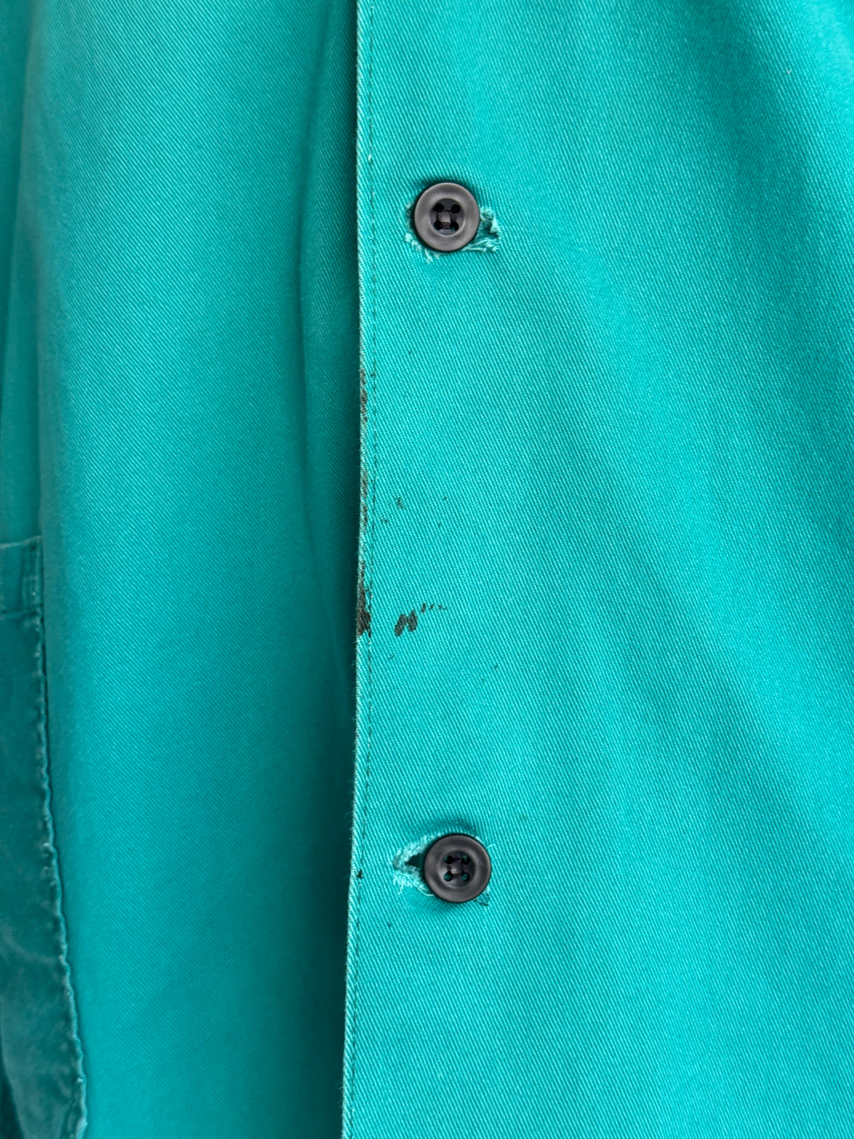 Turquoise 90's Vintage Workwear Chore Jacket CH495 - XL