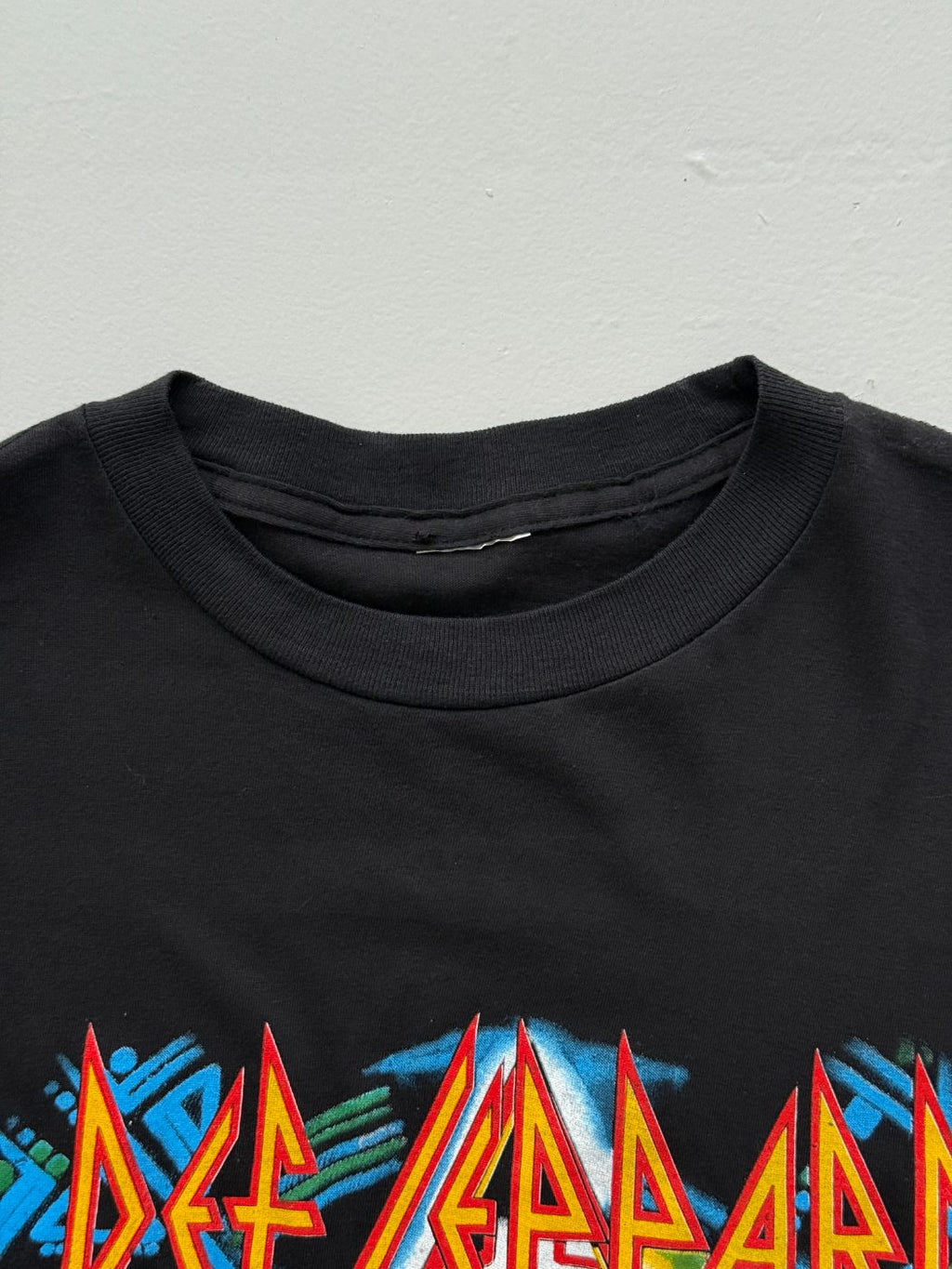 Def Leppard Hysteria Tour Rare 1987-88 Single Stitch Vintage T-Shirt - Large
