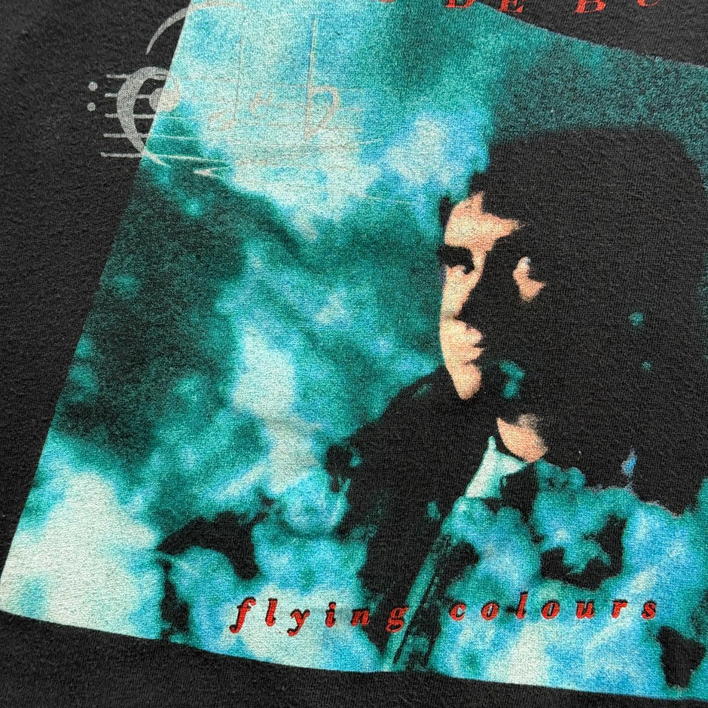 Black Chris De Burgh Vintage 90's Band T-shirt - Large