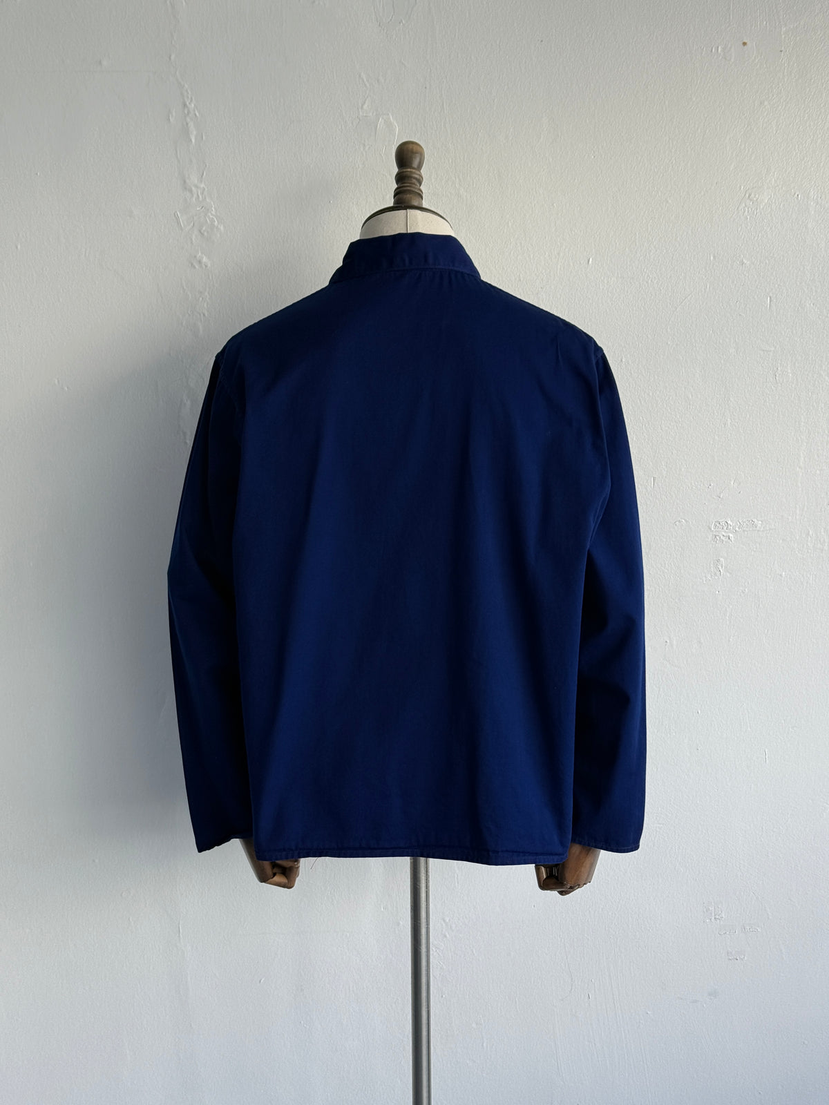 Blue French 1960's Vintage Workwear Chore Jacket CH493 - Medium