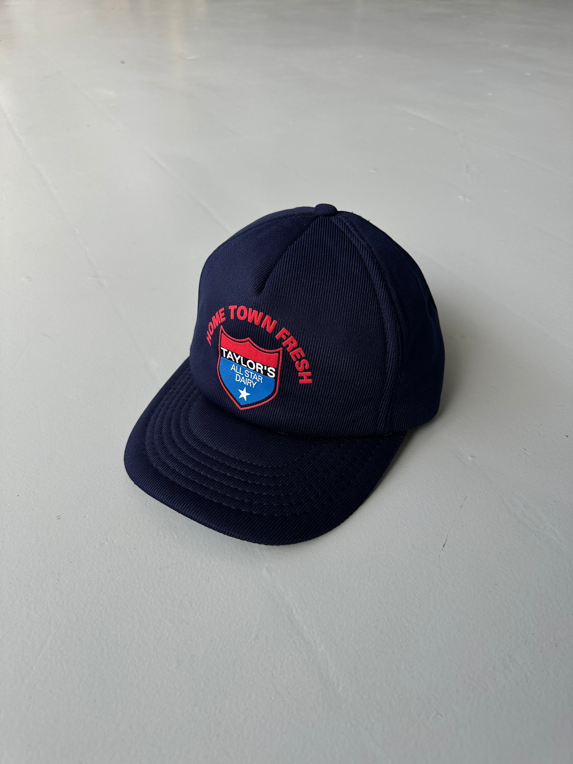 Navy Taylor's All Star Dairy Vintage SnapBack Cap