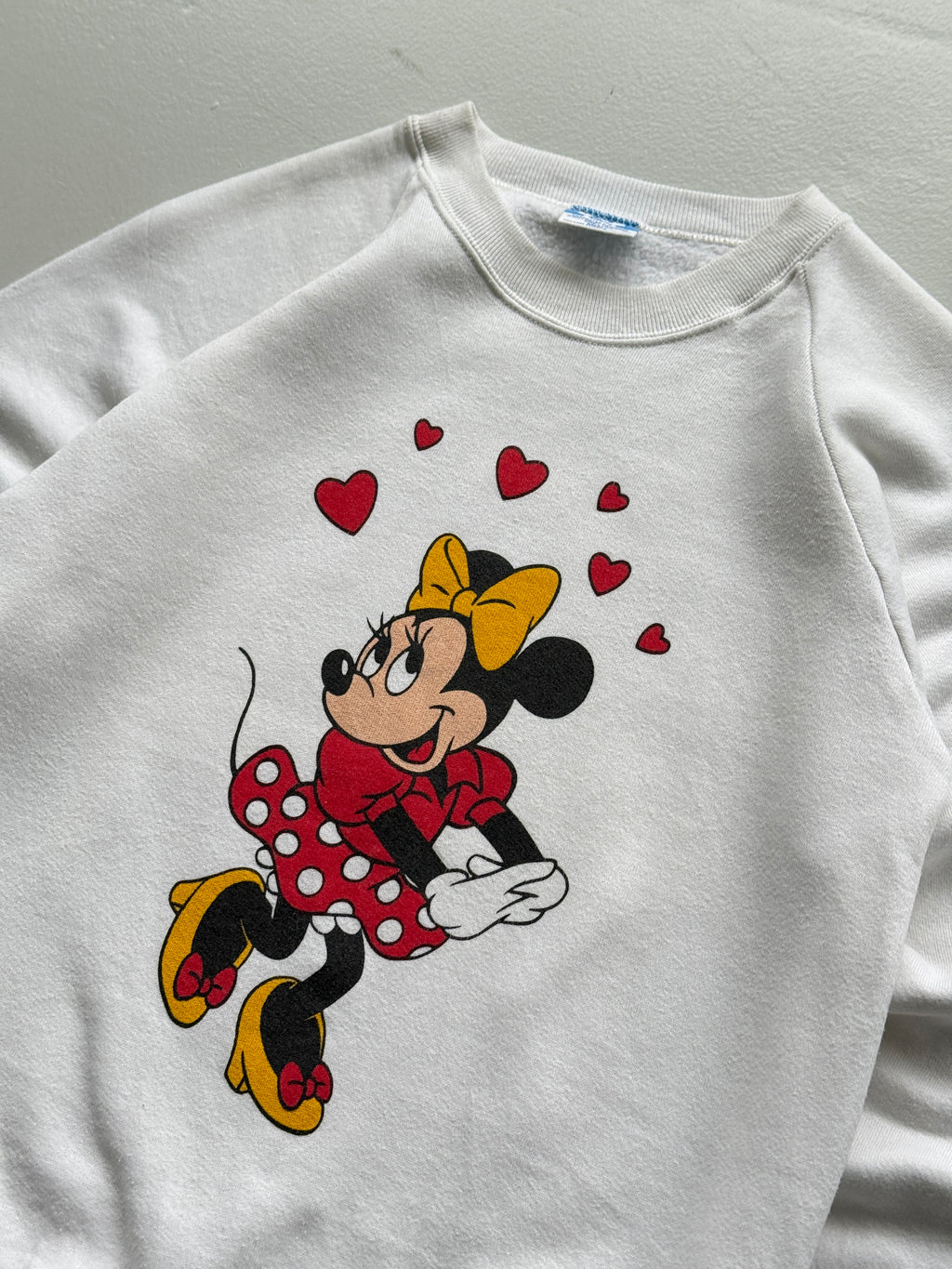 Disney Minnie Mouse Character Fashions 80's Vintage Sweatshirt - Small 6/8