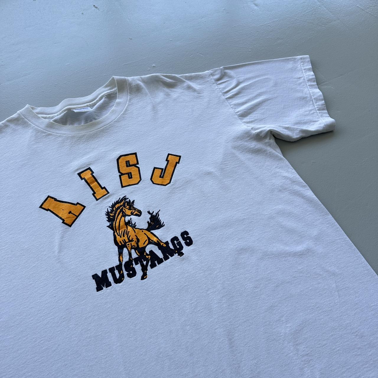 White Mustangs Vintage 90s Tour T-shirt - 2XL