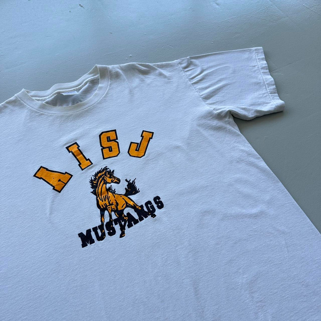 White Mustangs Vintage 90s Tour T-shirt - 2XL
