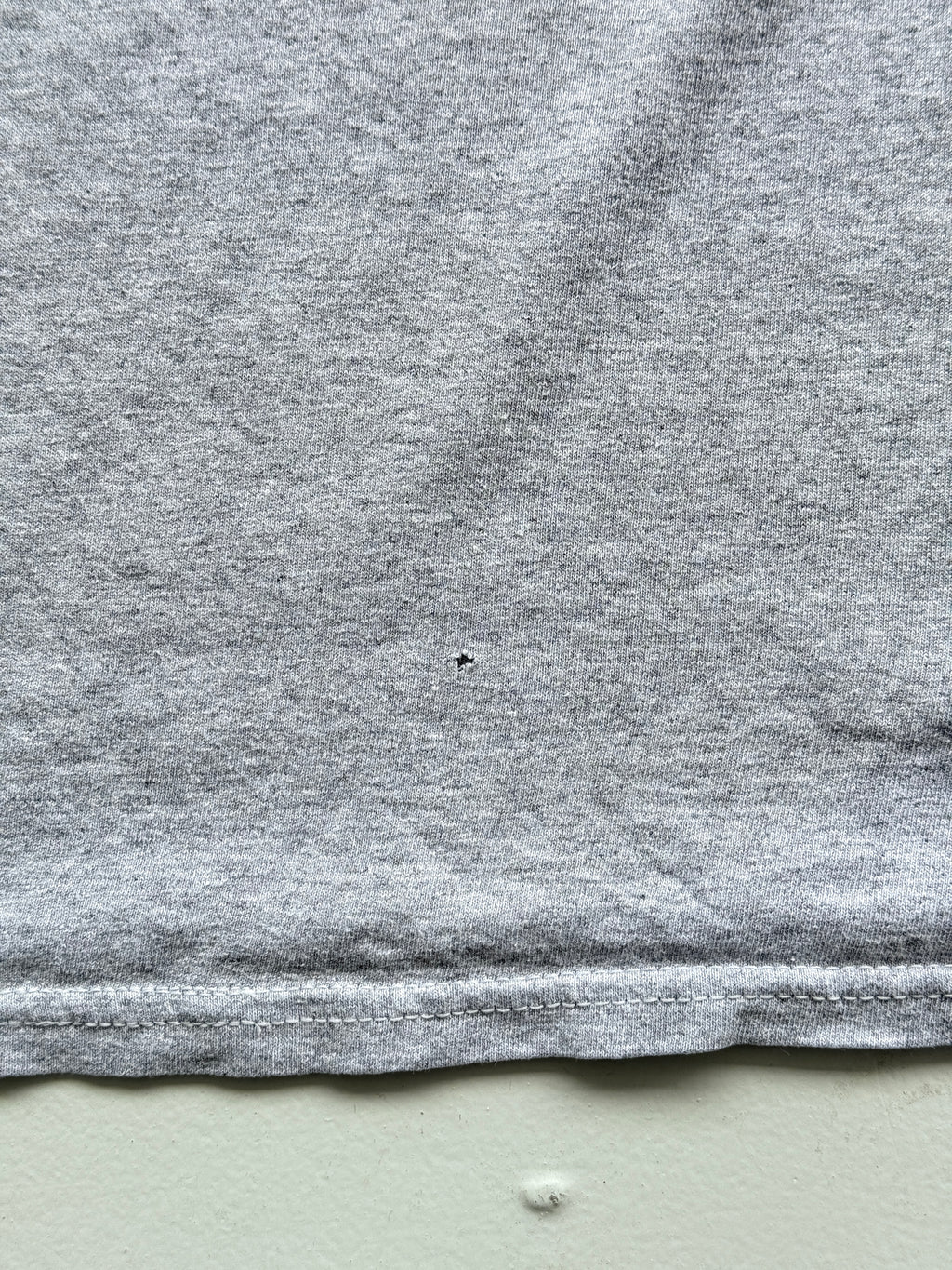 Grey Marathon 00's Vintage Long Sleeve Graphic T-Shirt - XL