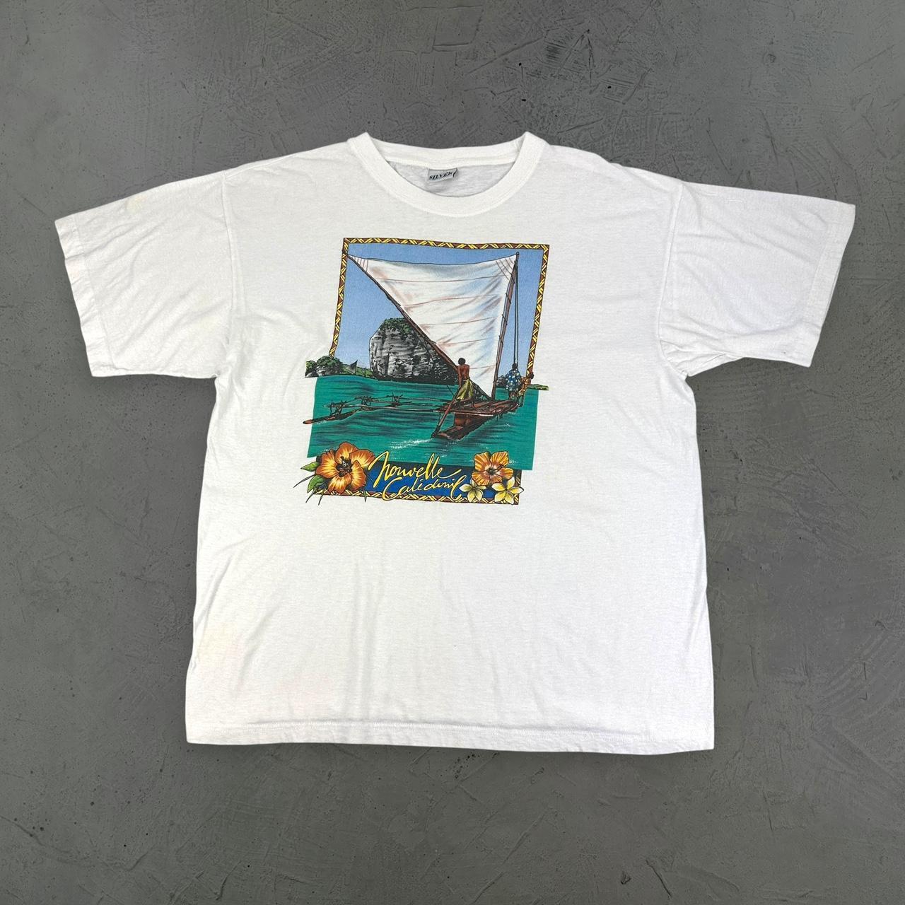 Tropical Tourist 90s vintage T-shirt - Medium