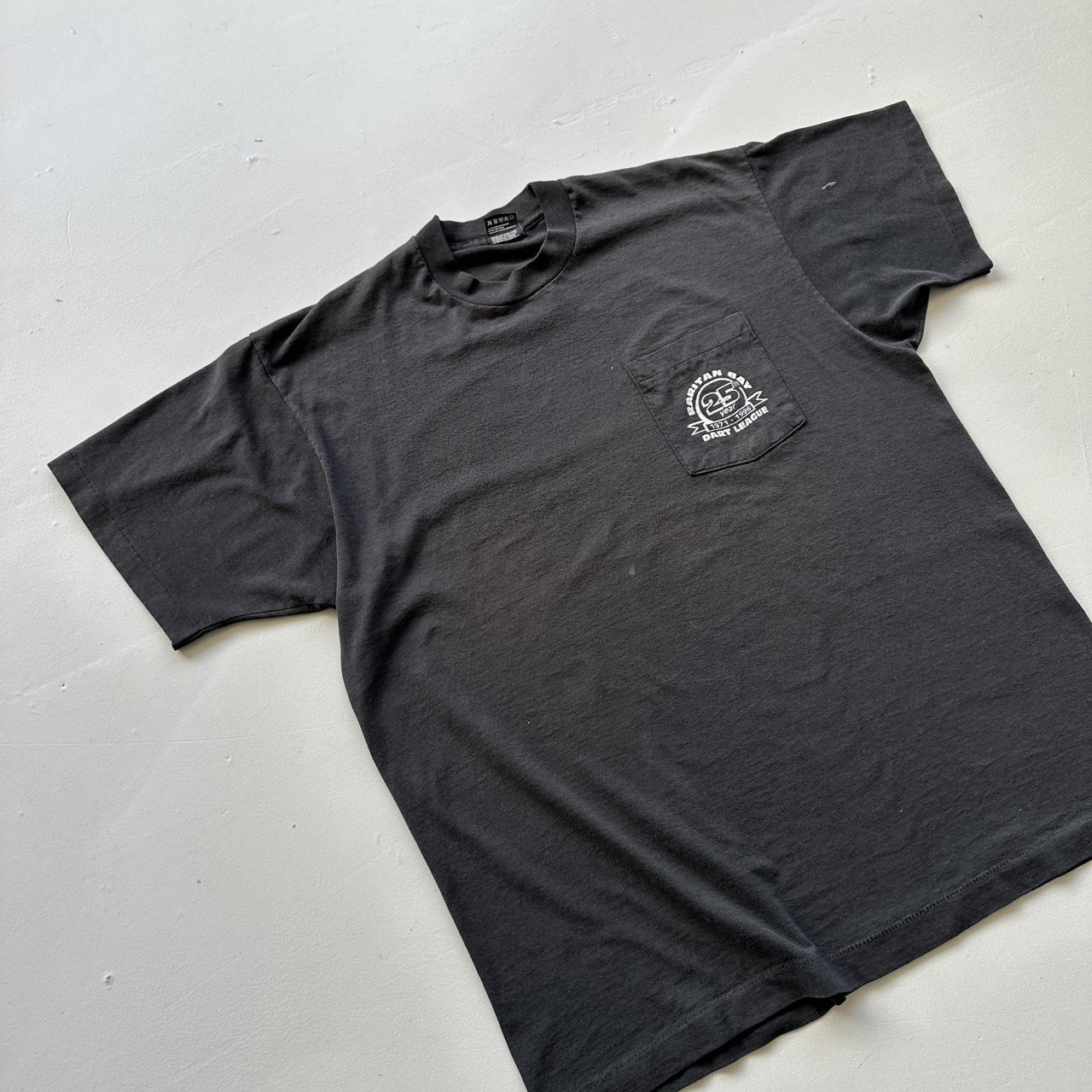Black 1996 Dart League 90s Vintage T-shirt - XL