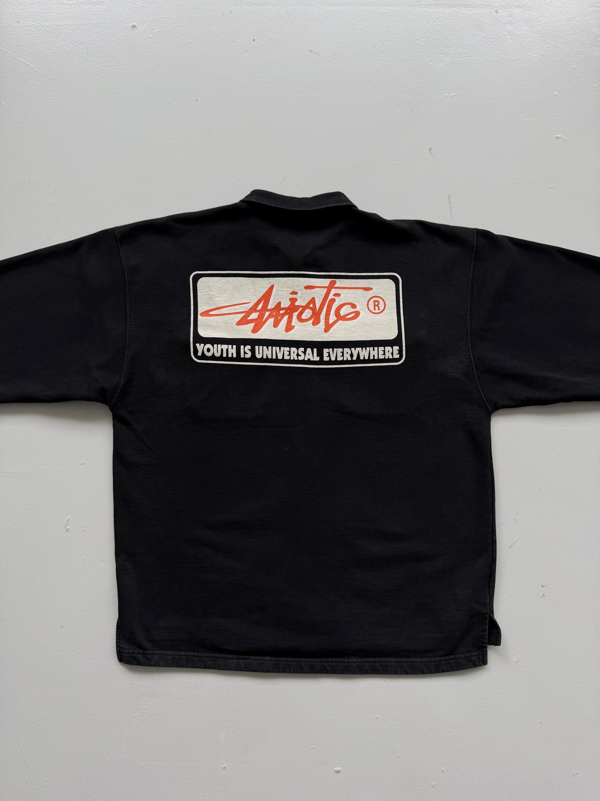Aviatic Tribal Extra Wear 90's Vintage Zip Sweatshirt - Large